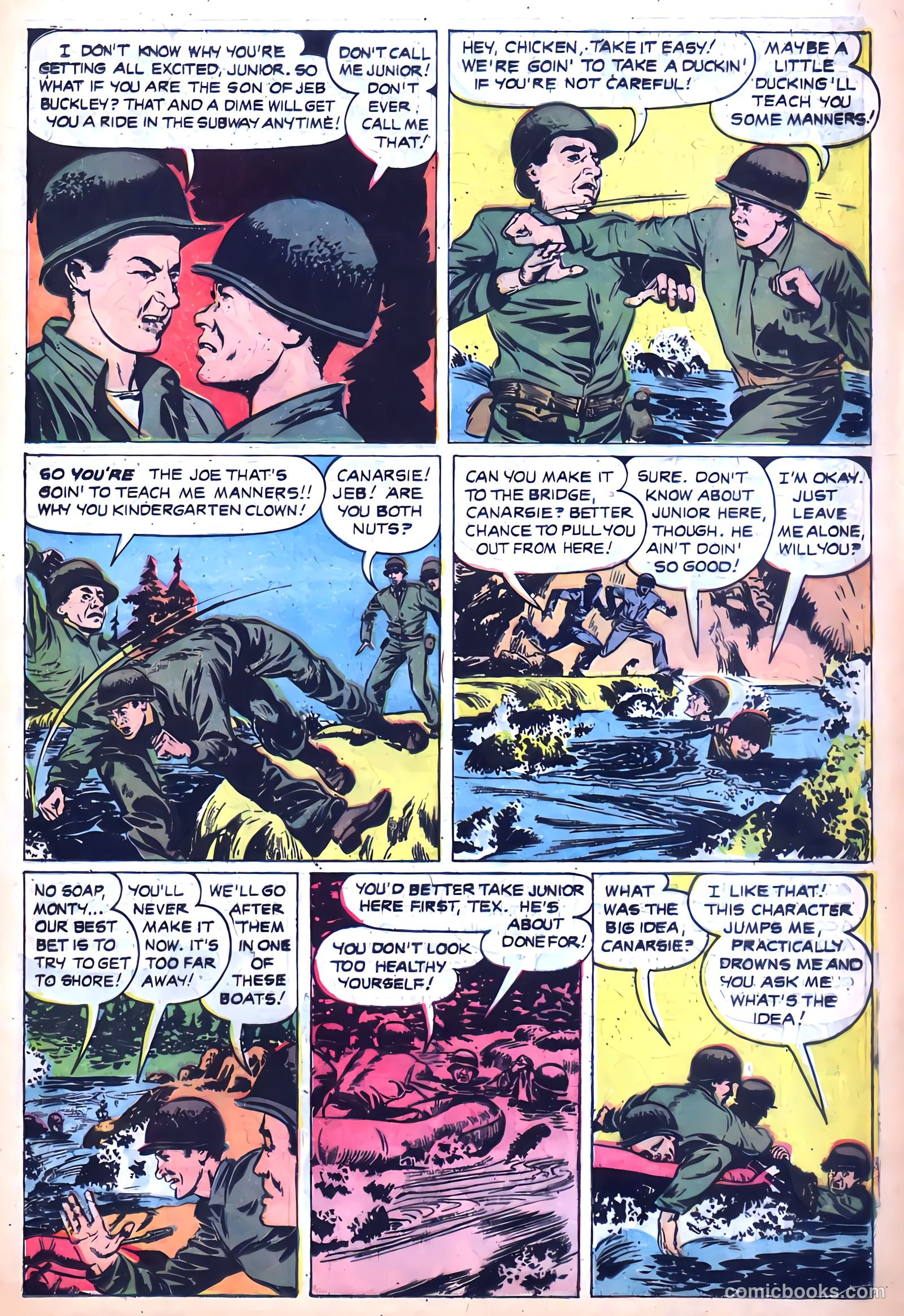 Tell It to the Marines #11 (1955) — page 23