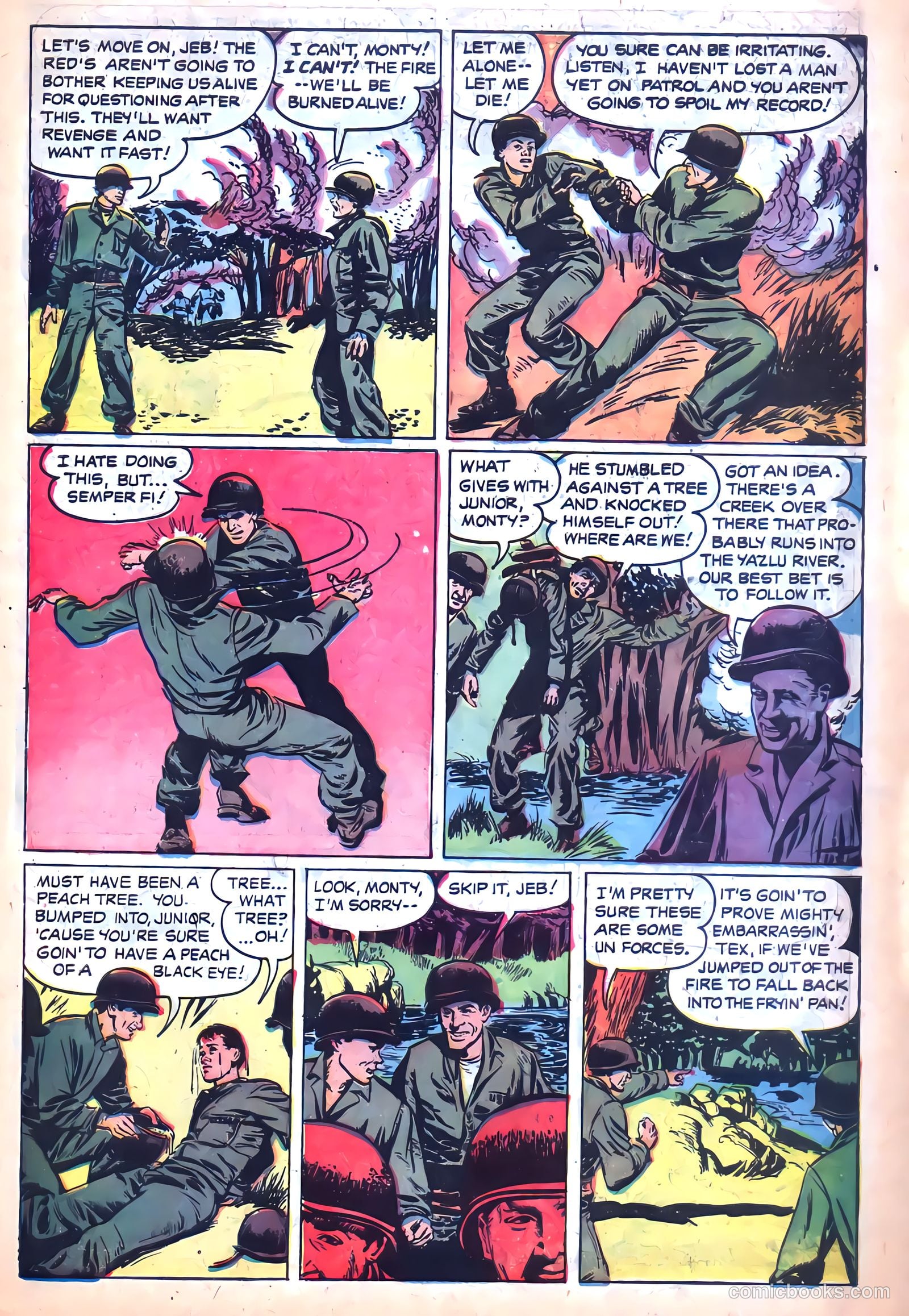 Tell It to the Marines #11 (1955) — page 29
