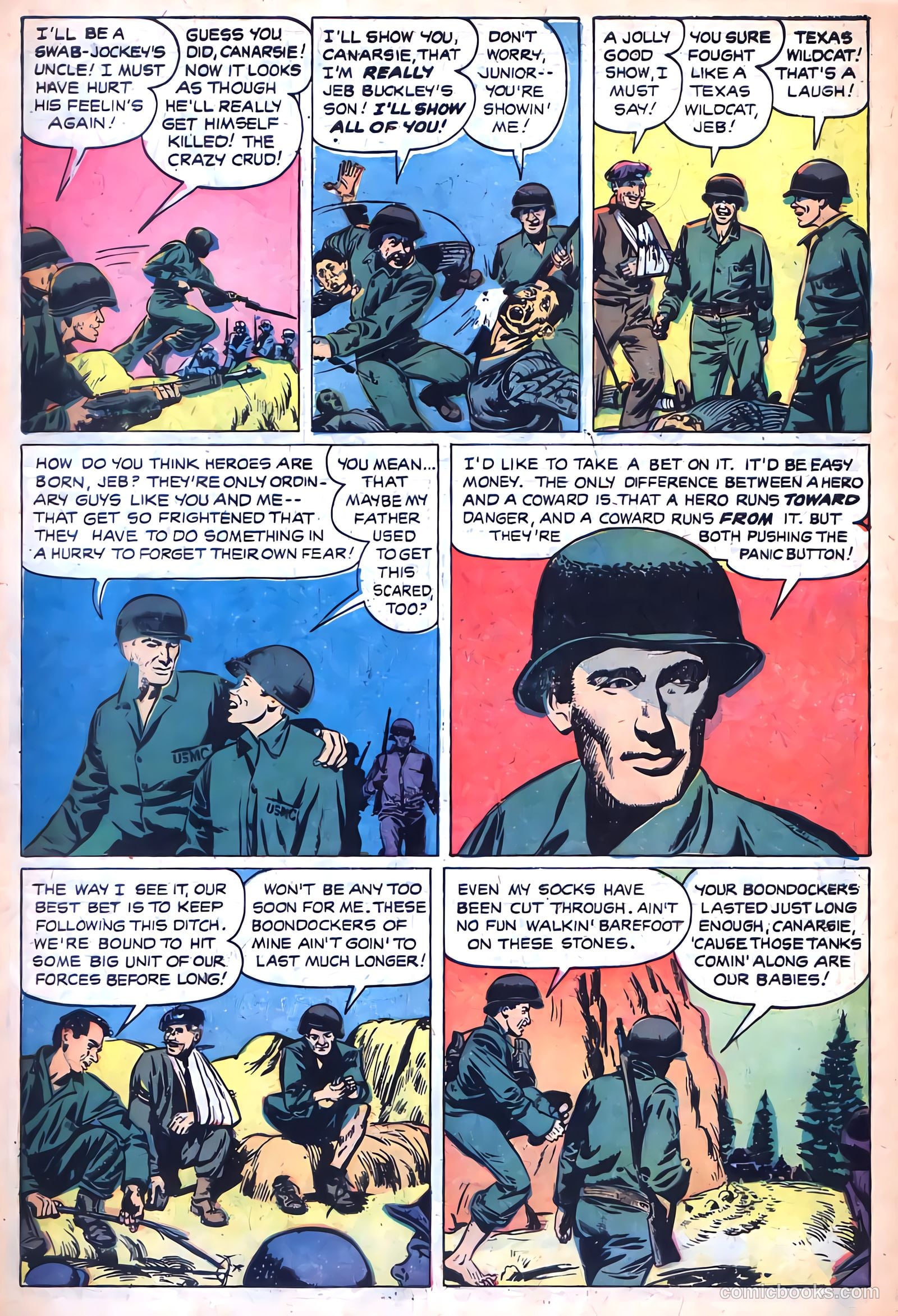 Tell It to the Marines #11 (1955) — page 32