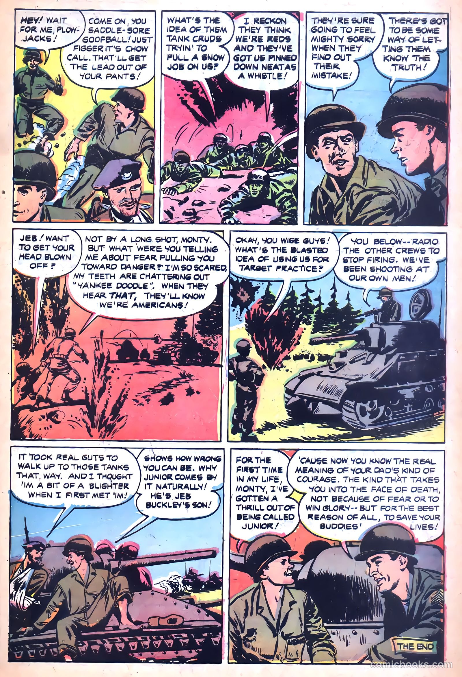 Tell It to the Marines #11 (1955) — page 33