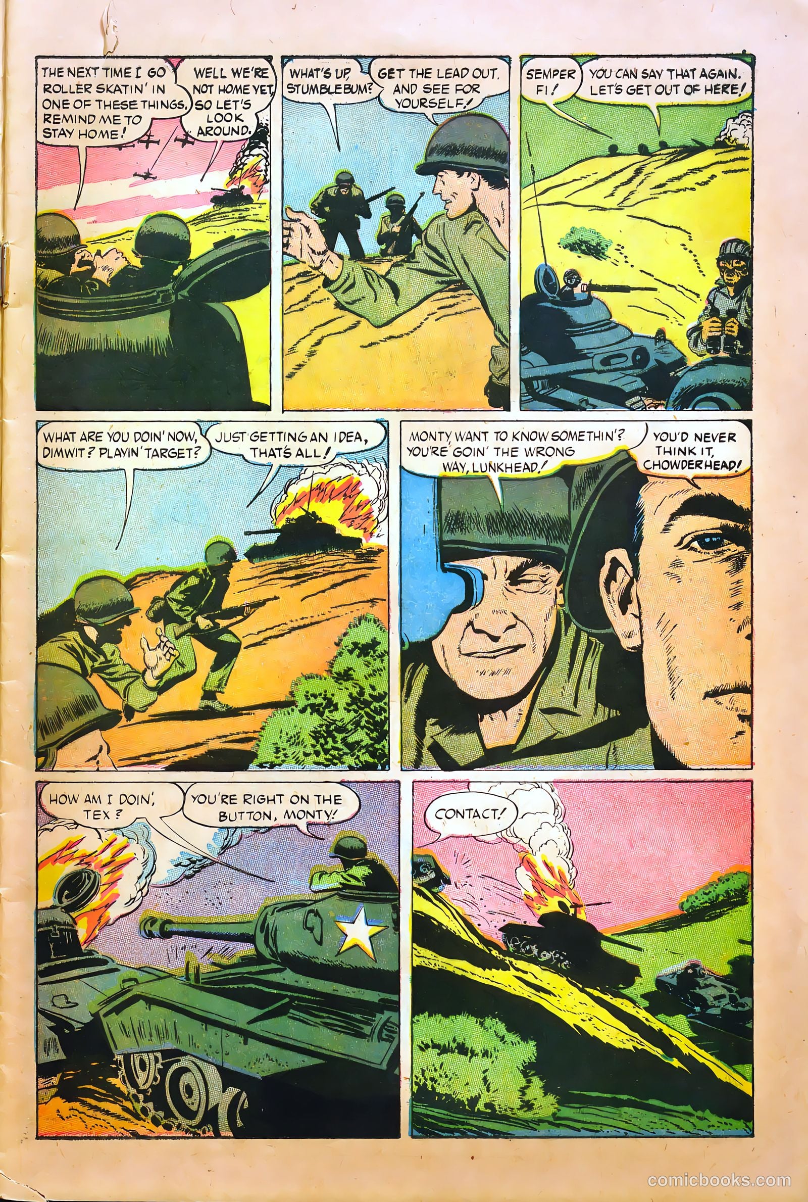 Tell It to the Marines #12 (1955) — page 9 of 37