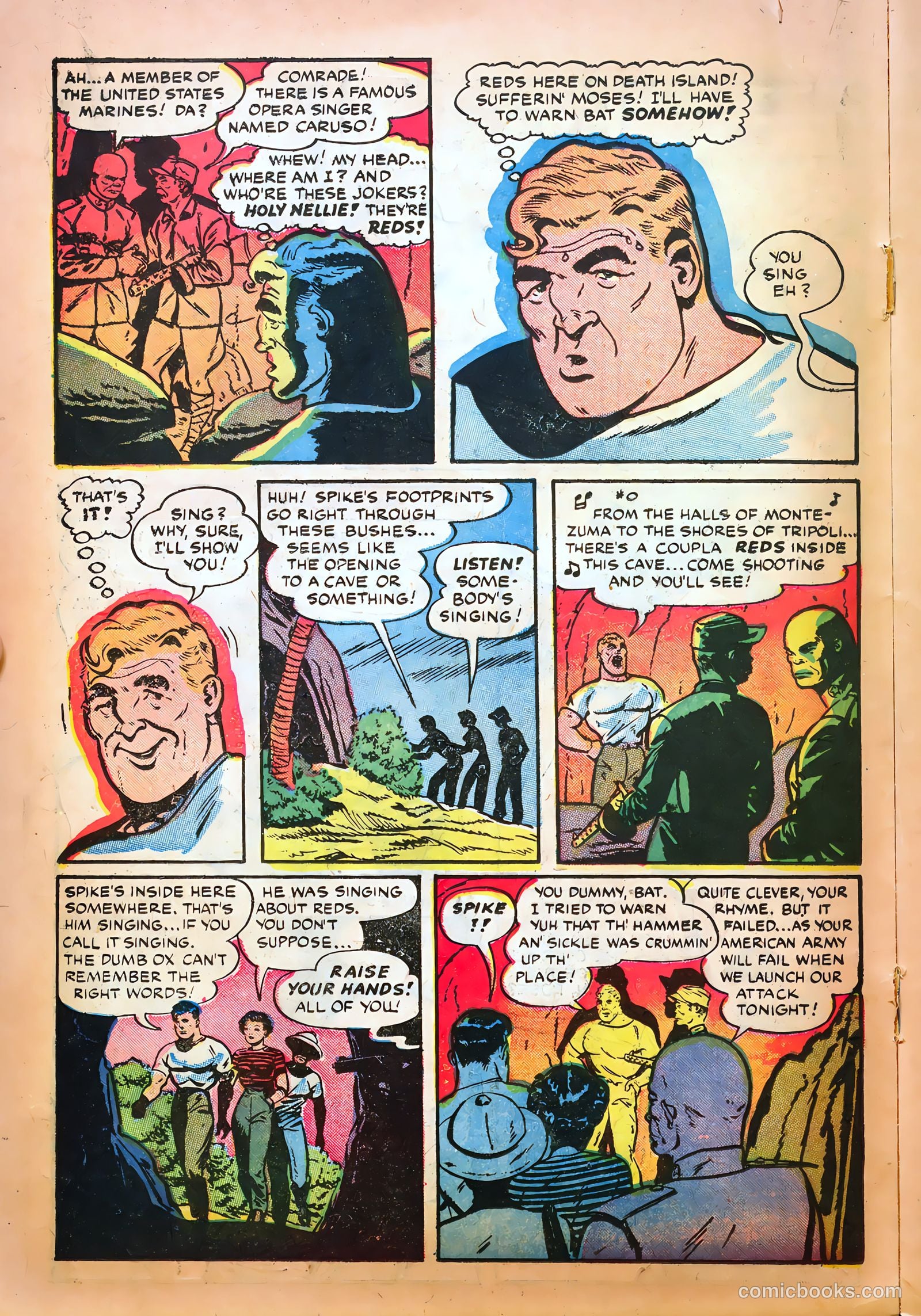 Tell It to the Marines #12 (1955) — page 18 of 37