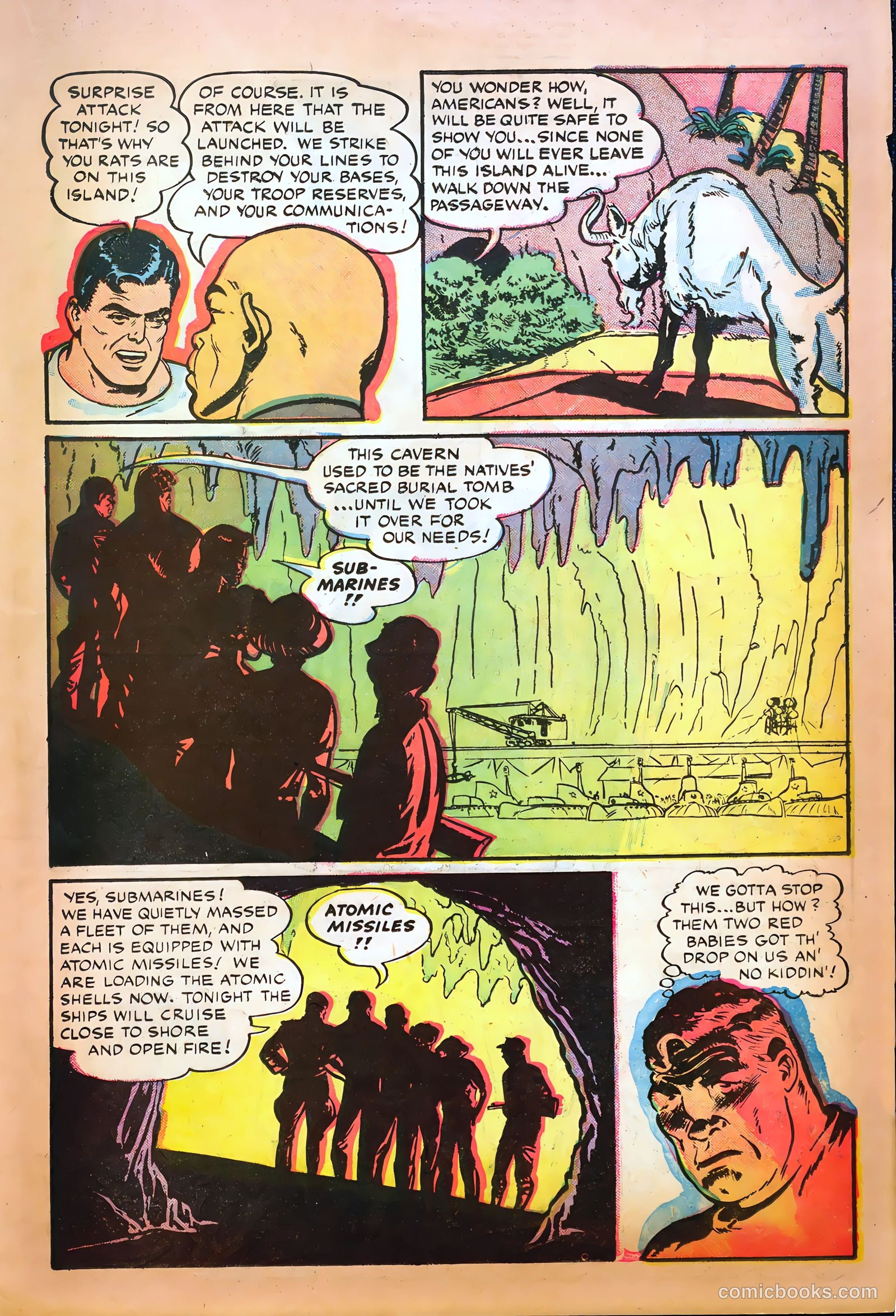 Tell It to the Marines #12 (1955) — page 19 of 37