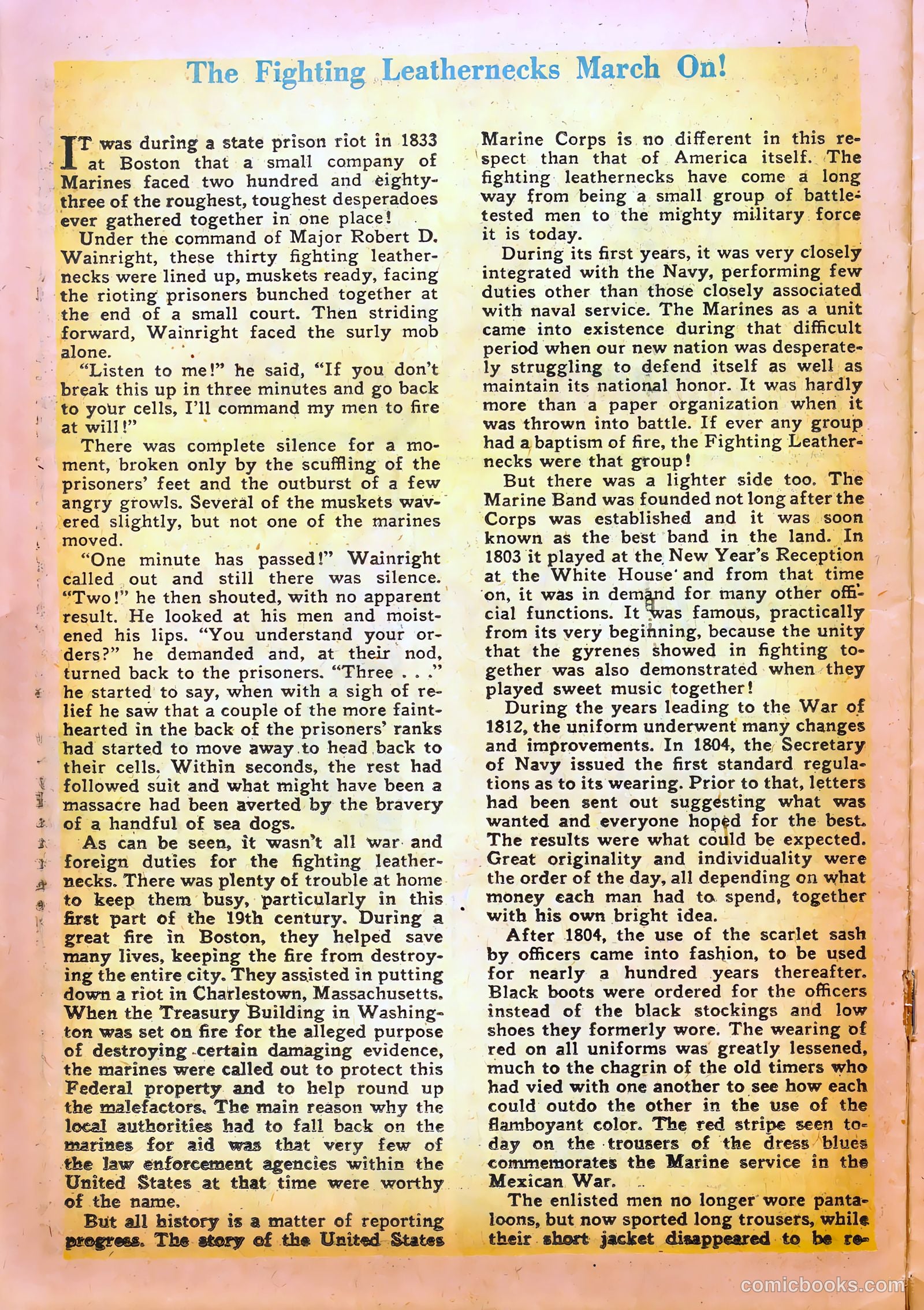 Tell It to the Marines #12 (1955) — page 24 of 37