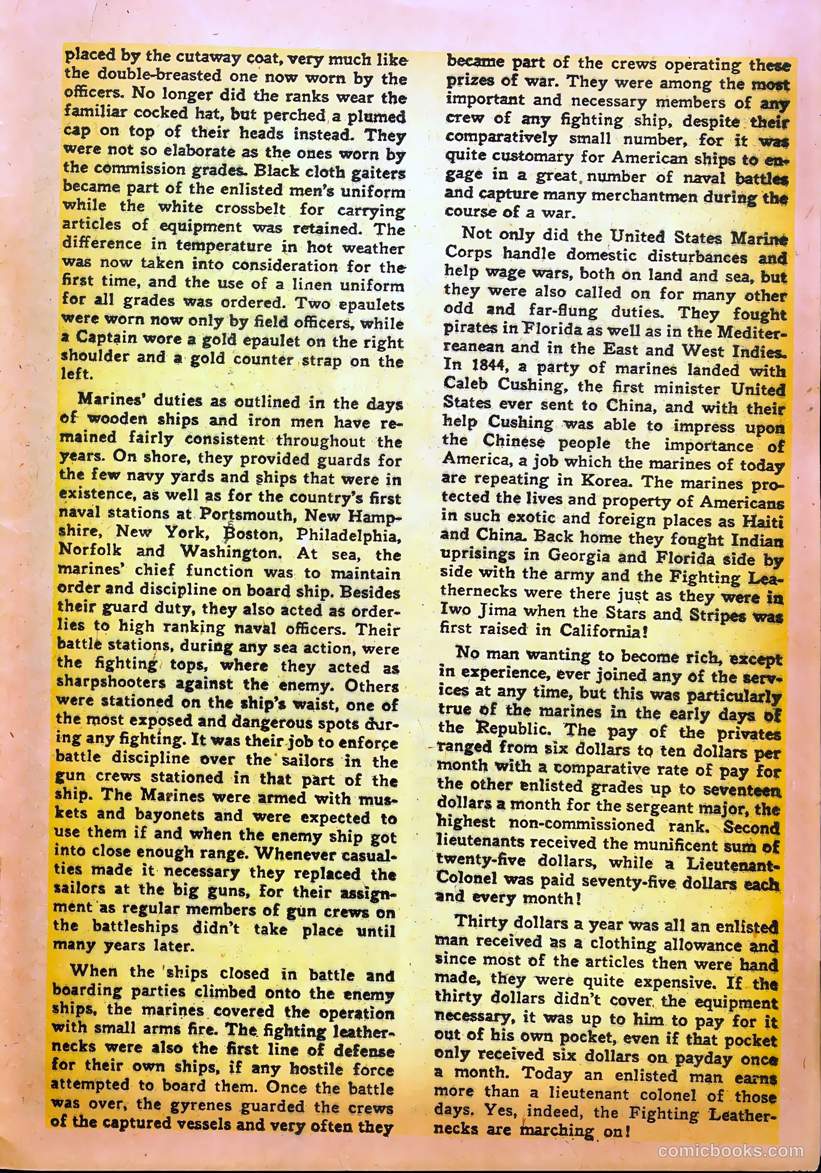 Tell It to the Marines #12 (1955) — page 25 of 37