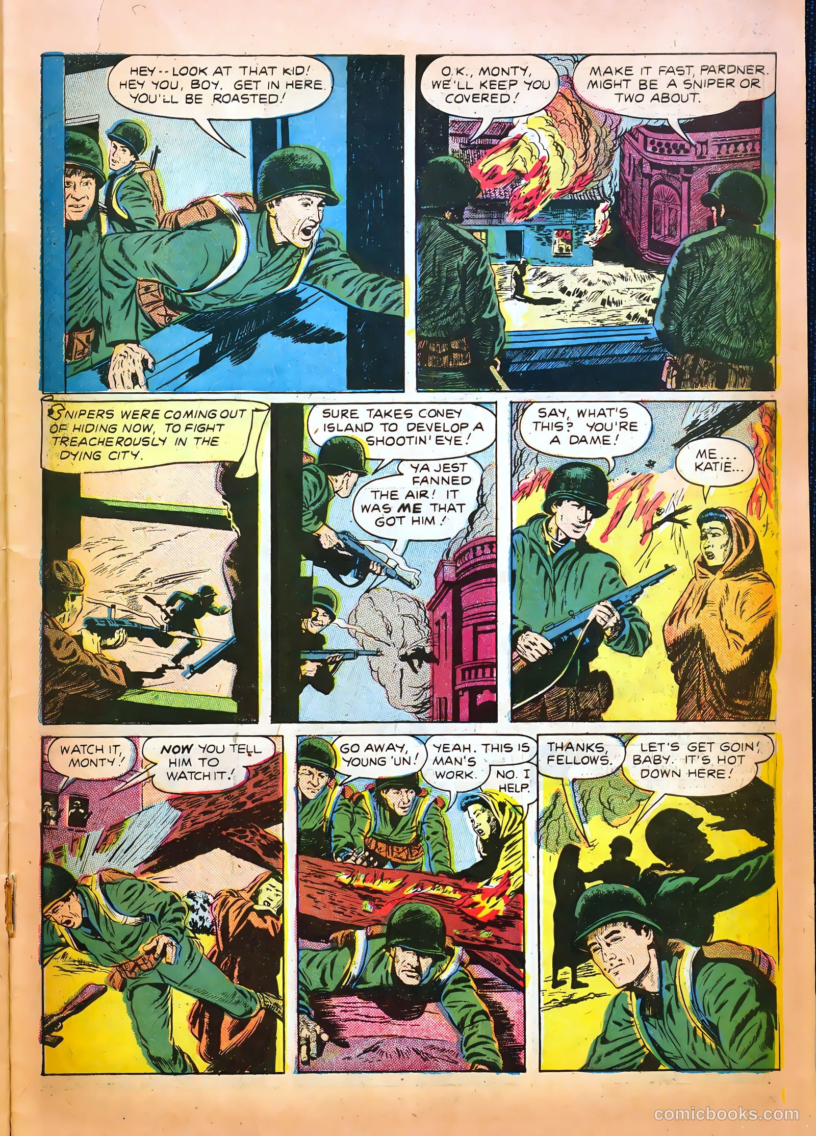 Tell It to the Marines #12 (1955) — page 27 of 37