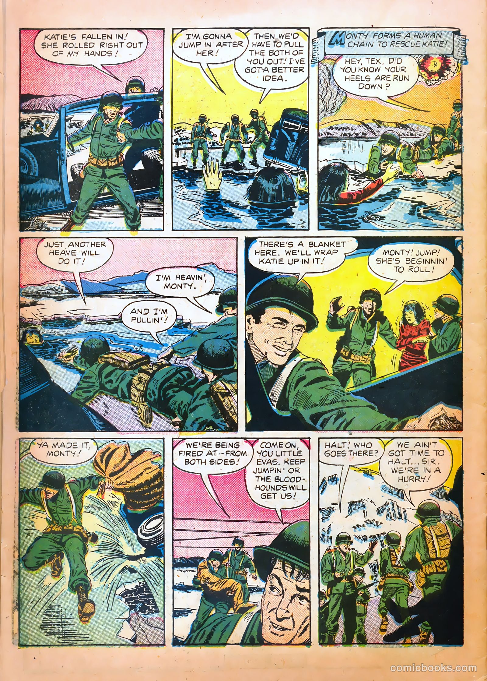 Tell It to the Marines #12 (1955) — page 32 of 37