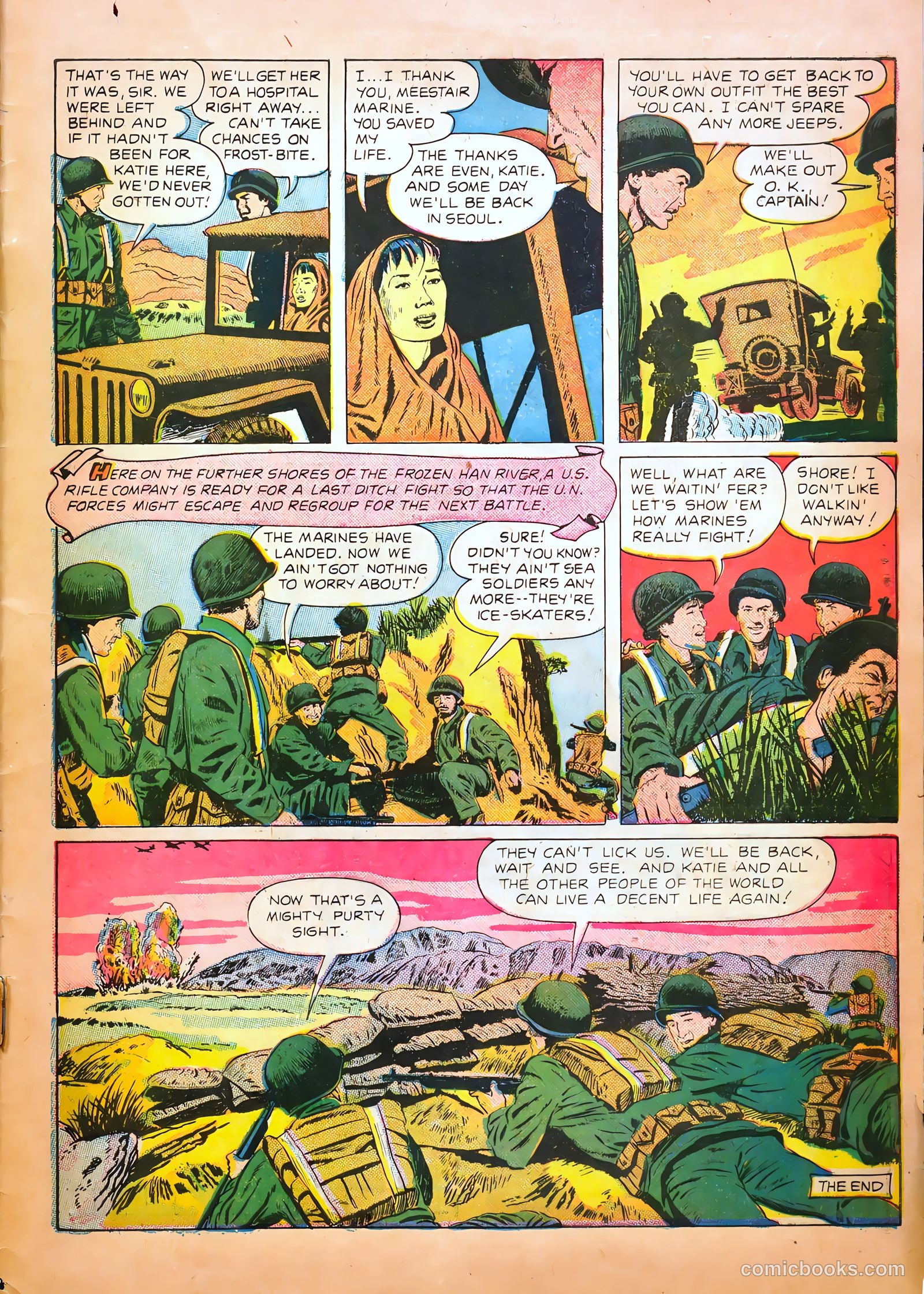 Tell It to the Marines #12 (1955) — page 33 of 37