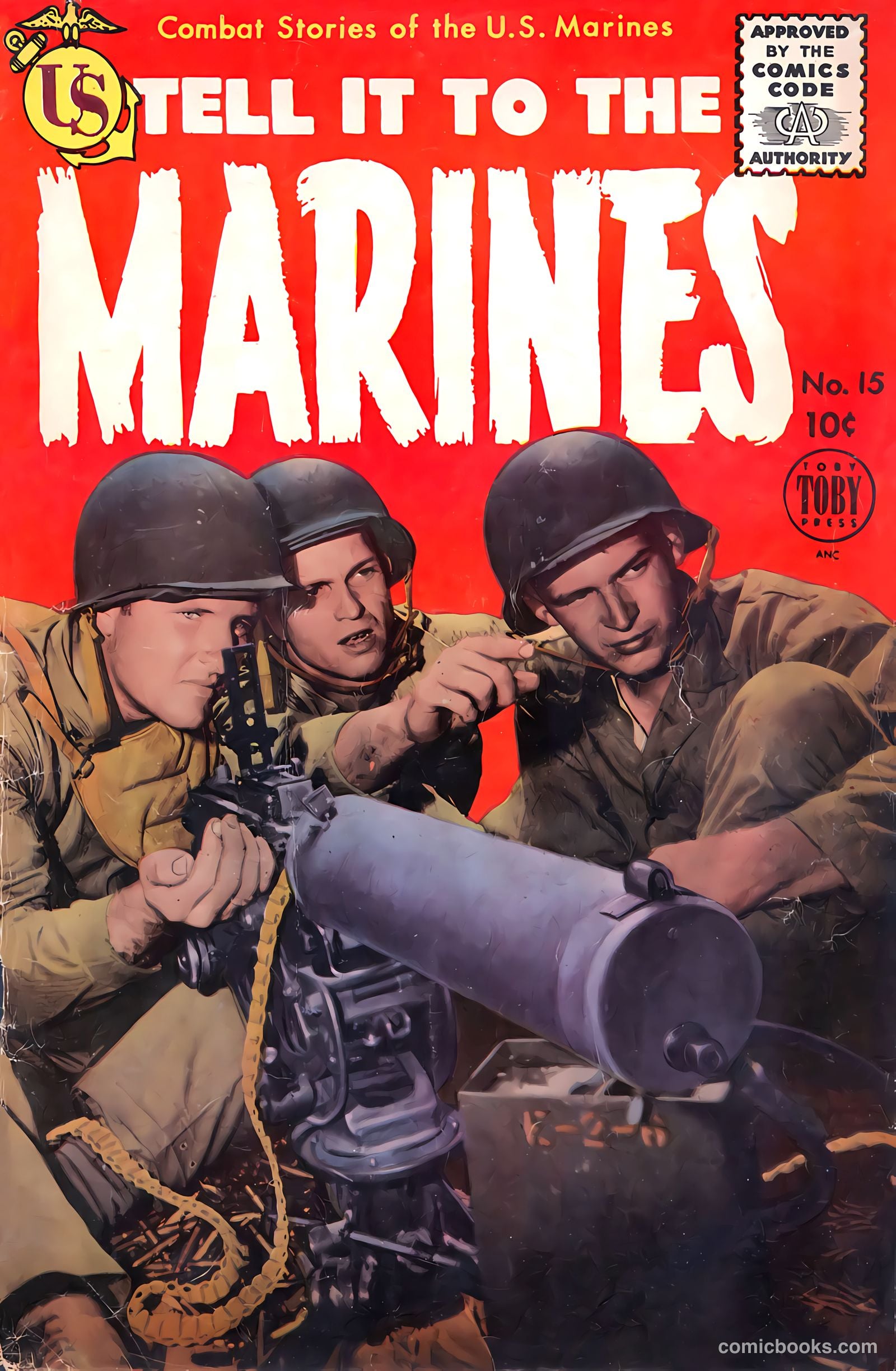 Tell It to the Marines #15 cover