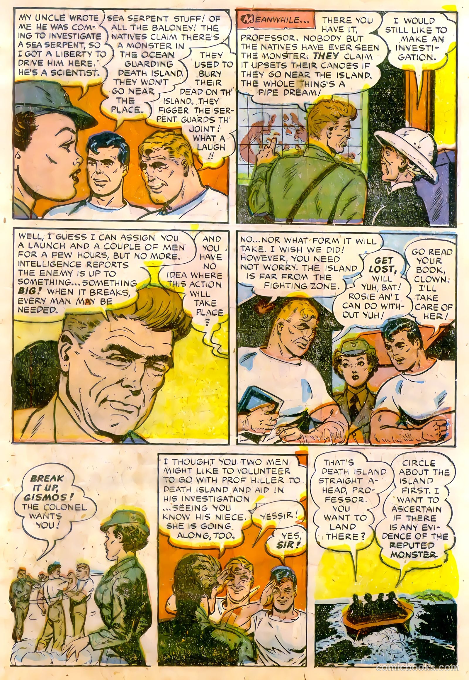 Tell It to the Marines #2 (1952) — page 17