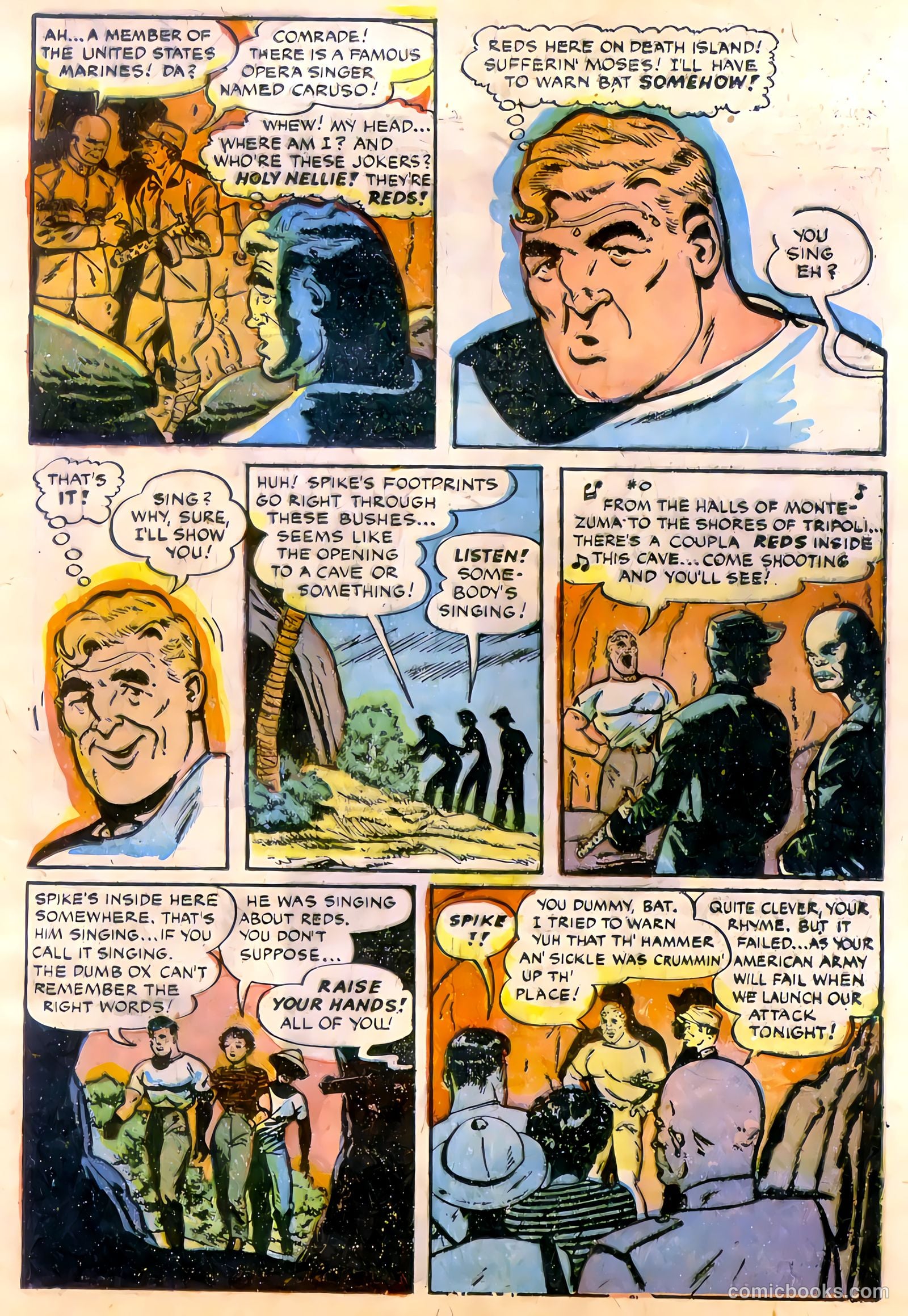 Tell It to the Marines #2 (1952) — page 21