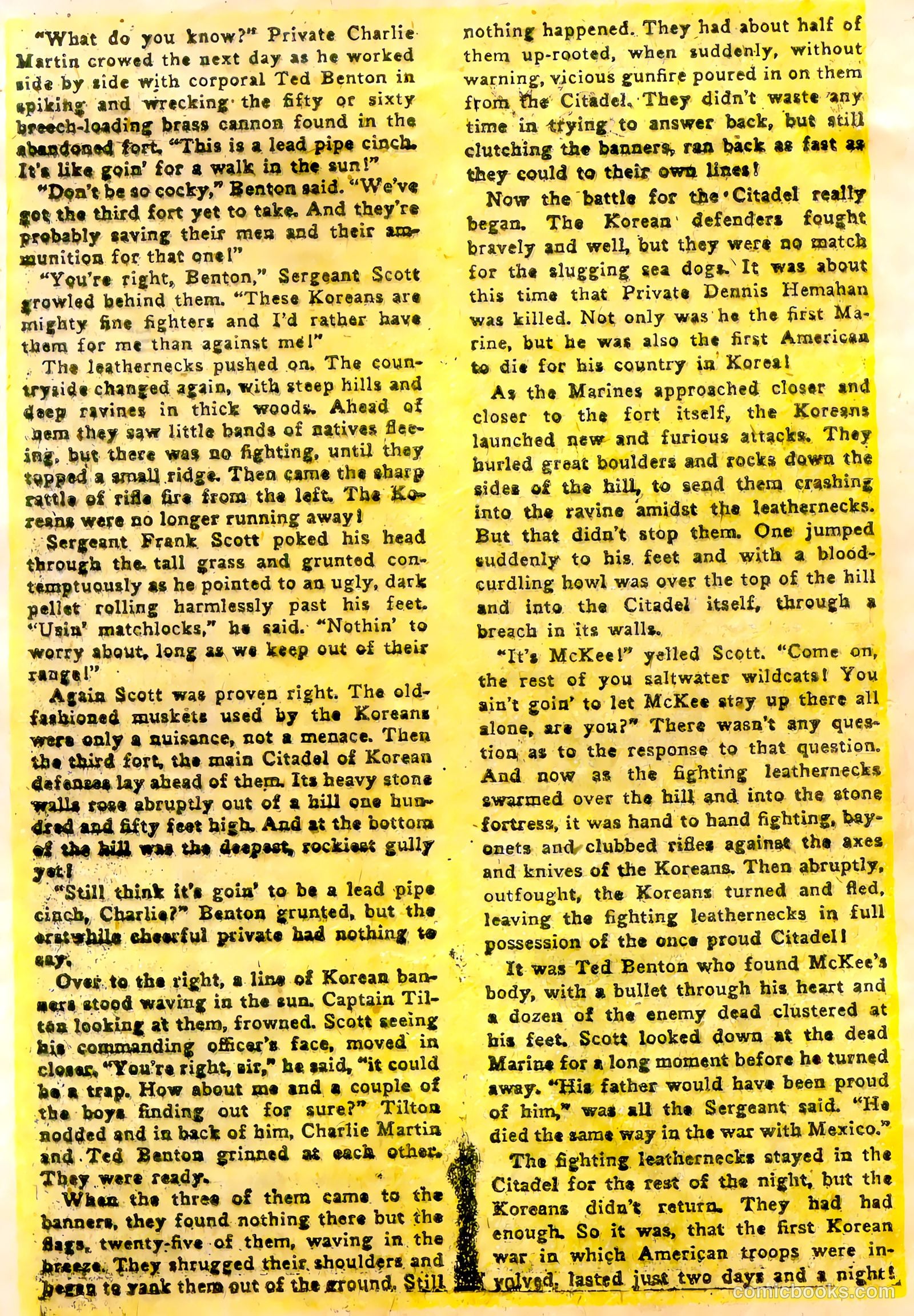 Tell It to the Marines #2 (1952) — page 28