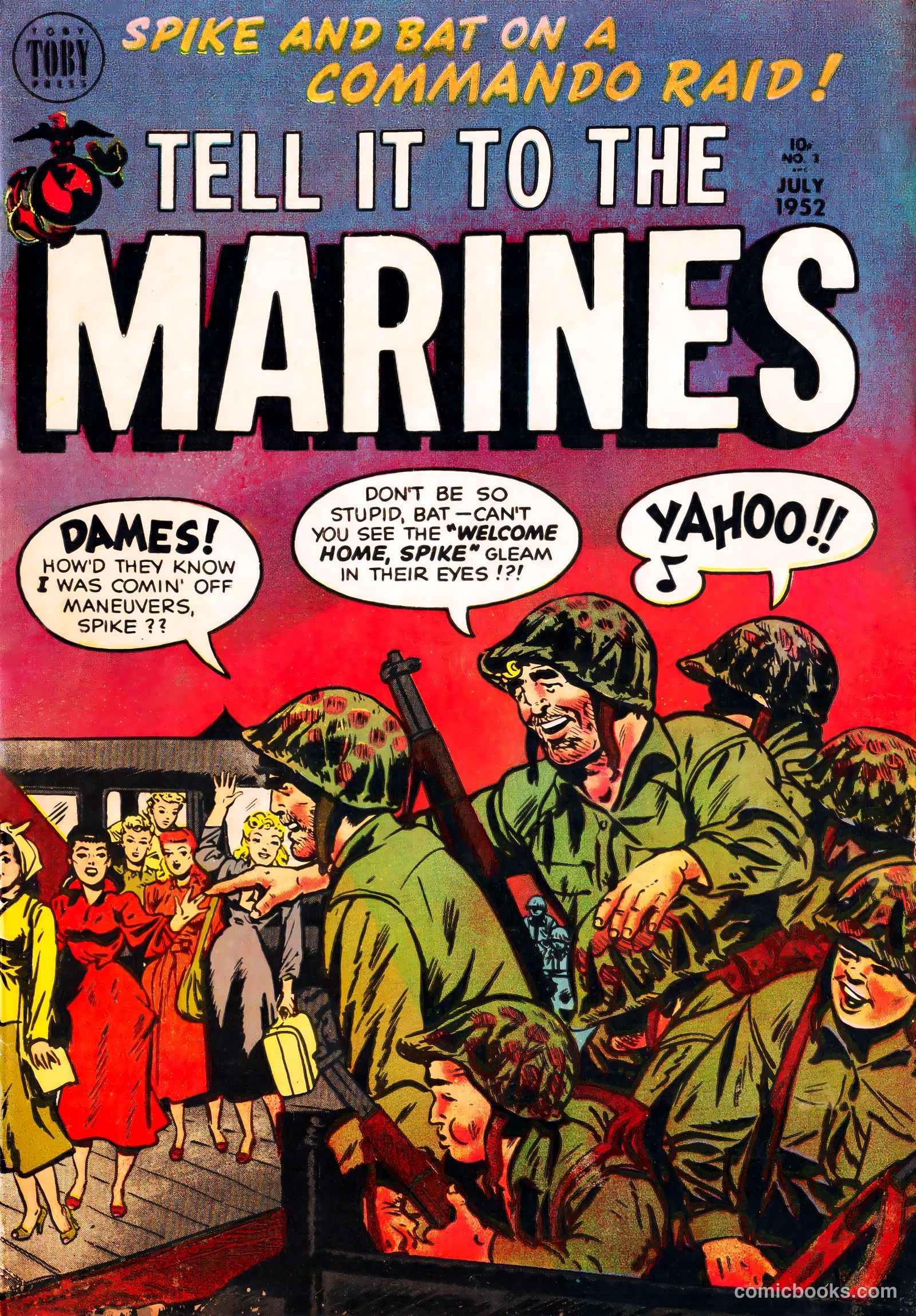Tell It to the Marines #3 cover