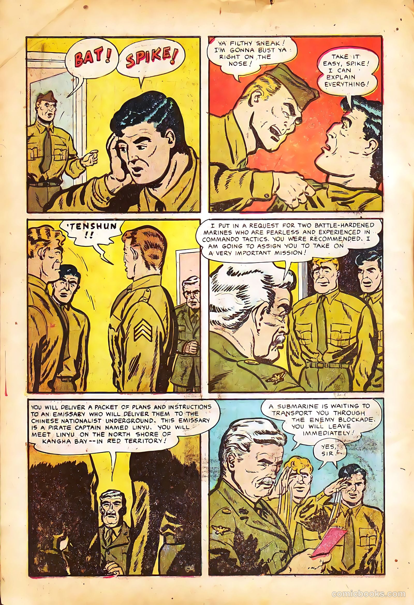 Tell It to the Marines #5 (1952) — page 6