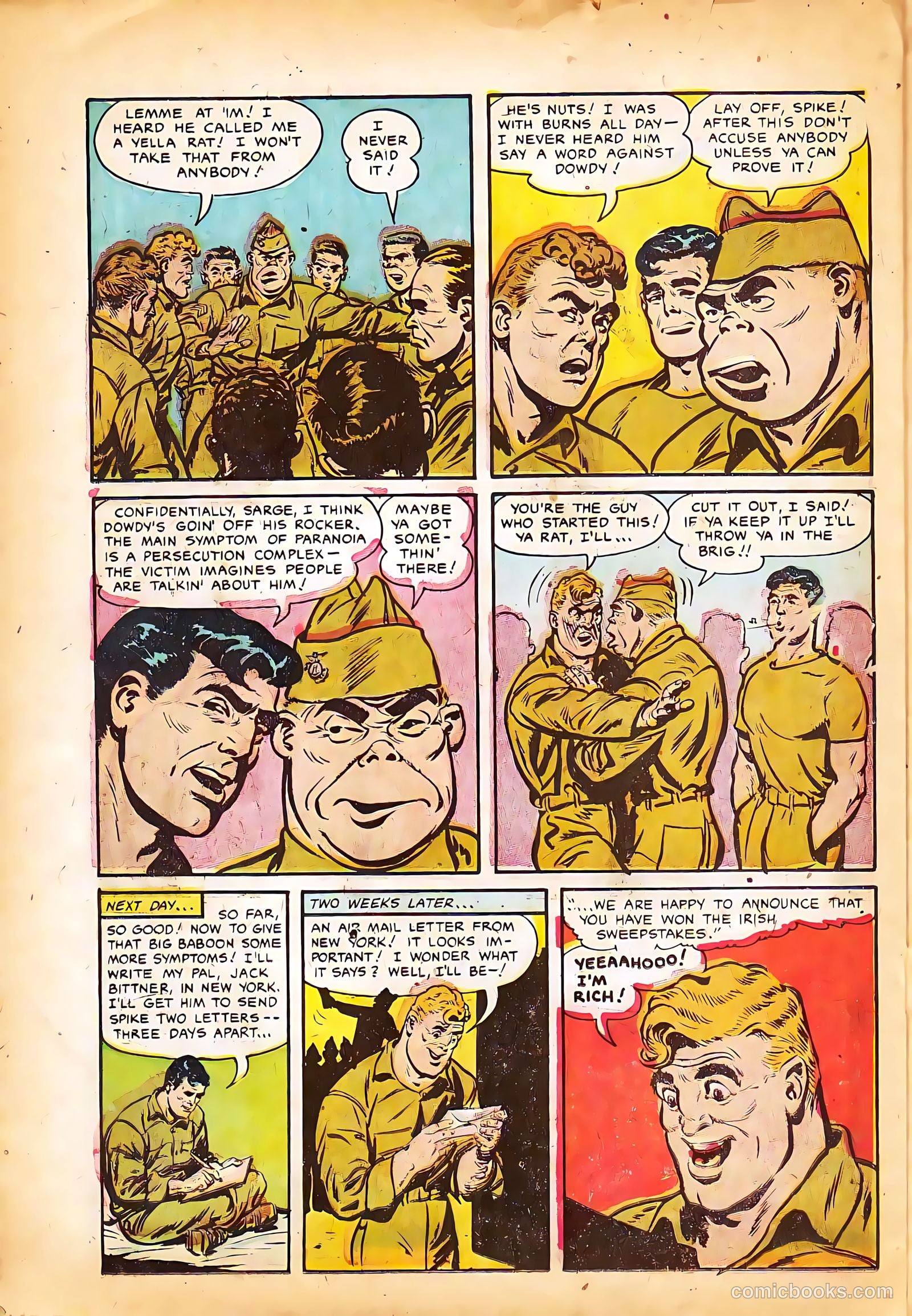 Tell It to the Marines #5 (1952) — page 22