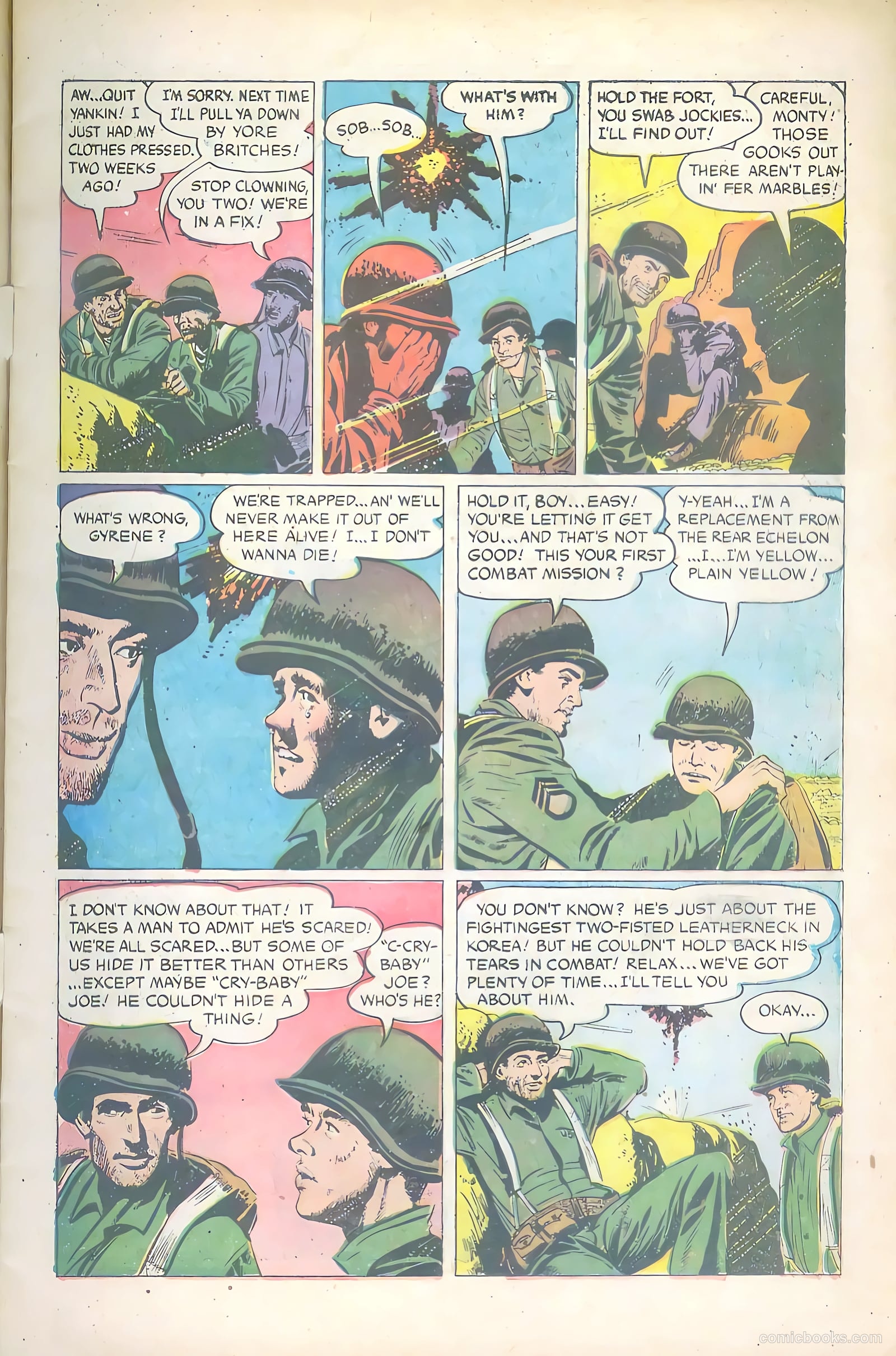 Tell It to the Marines #8 (1954) — page 5