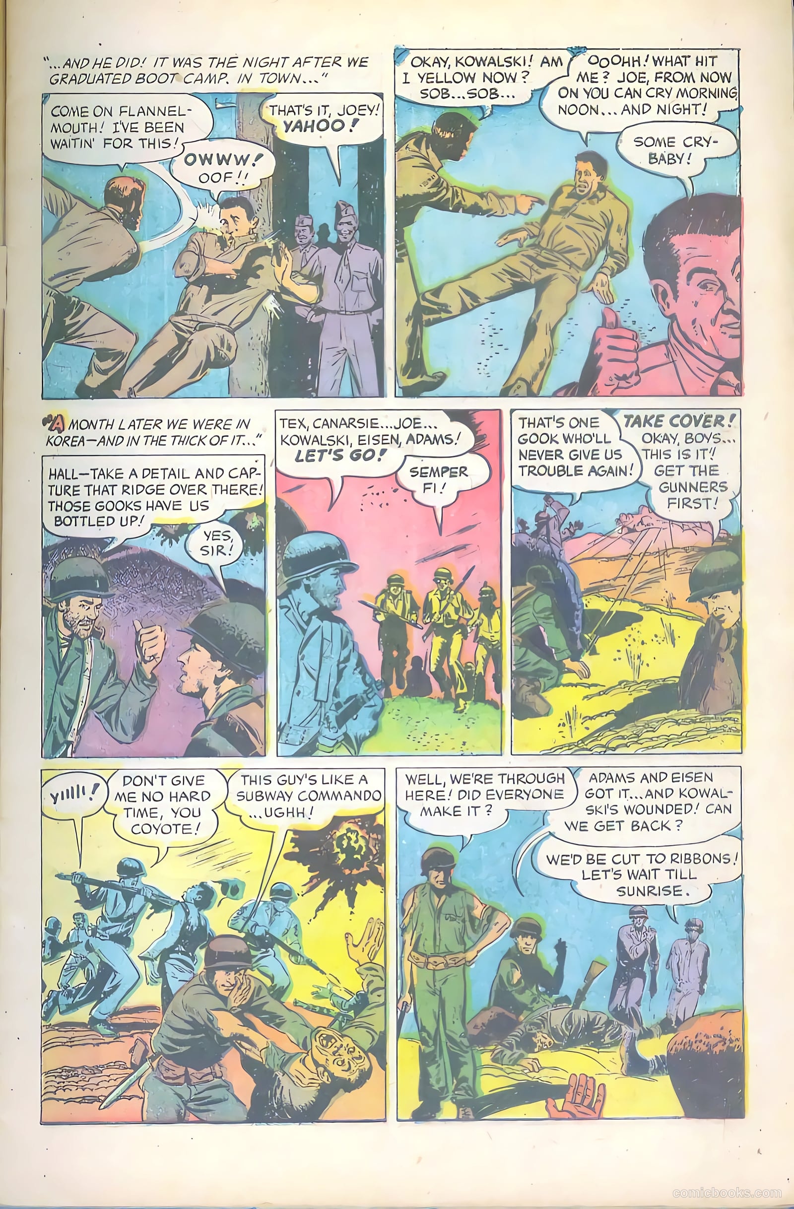 Tell It to the Marines #8 (1954) — page 7