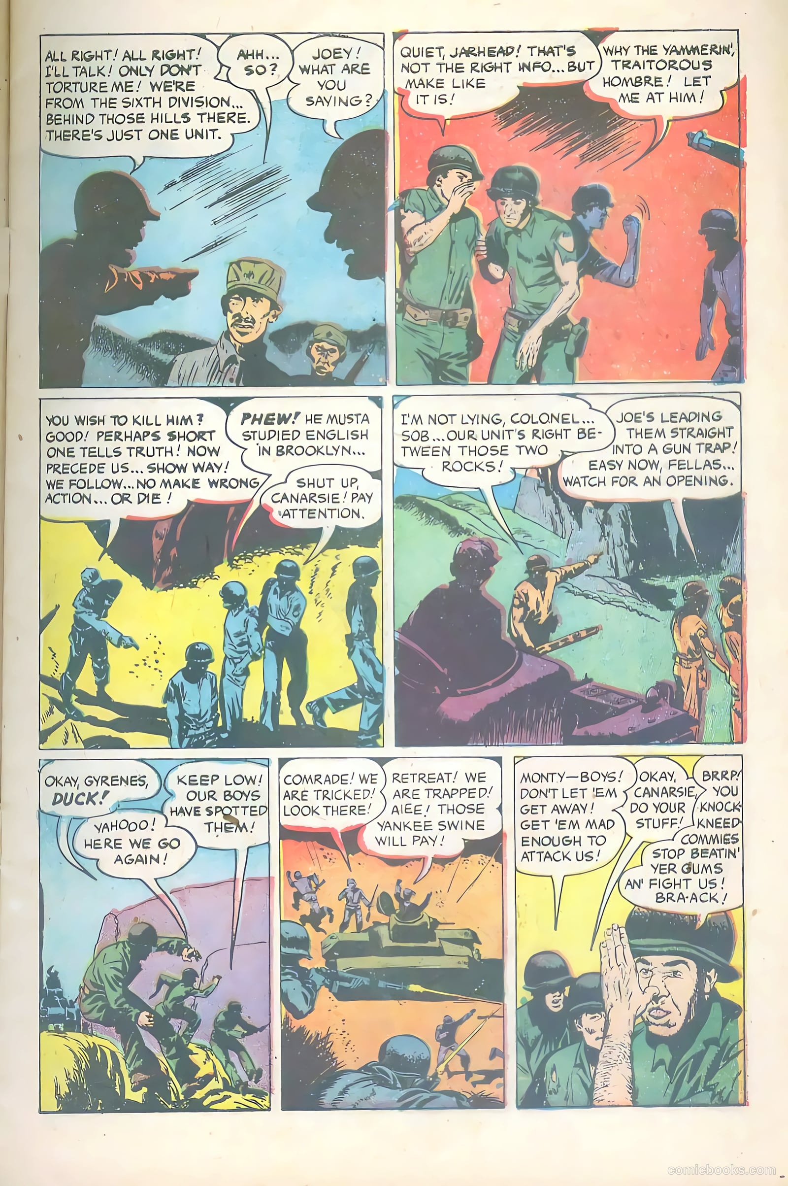 Tell It to the Marines #8 (1954) — page 9