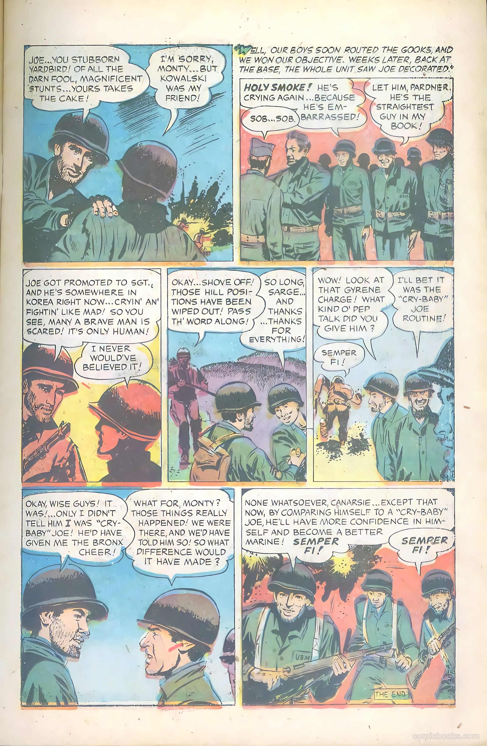 Tell It to the Marines #8 (1954) — page 11