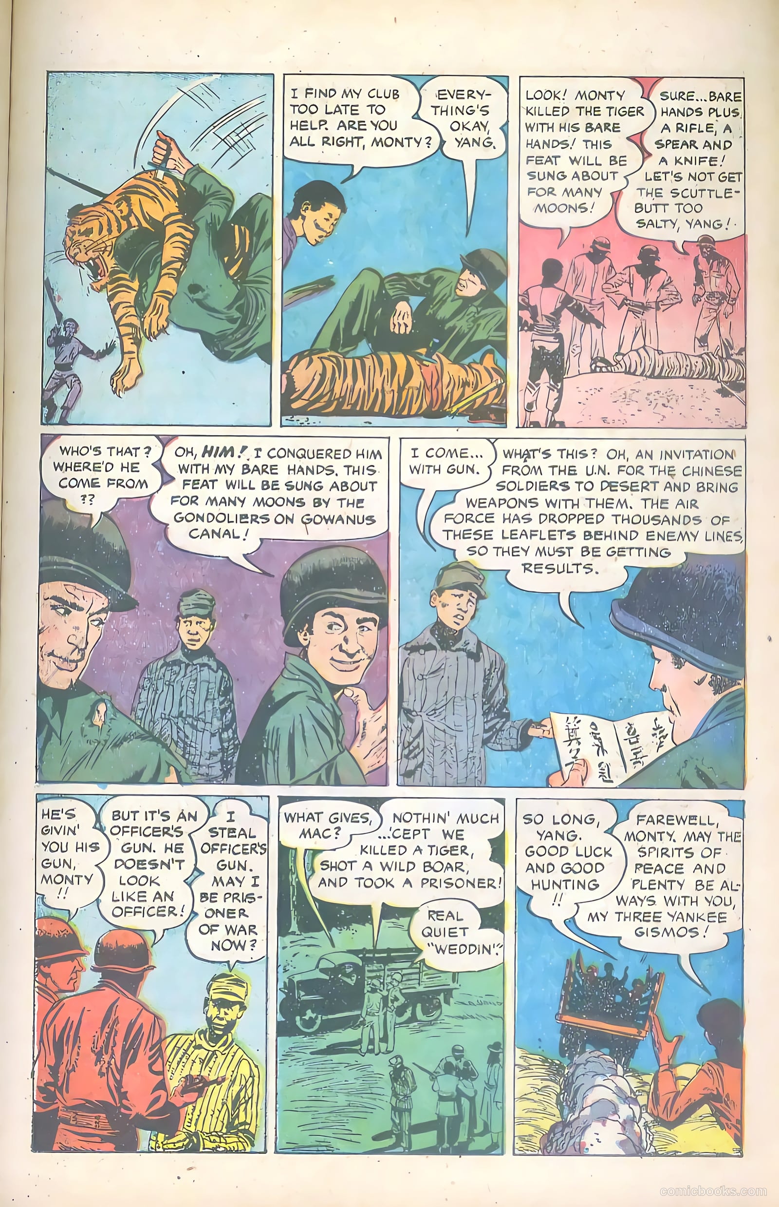 Tell It to the Marines #8 (1954) — page 21