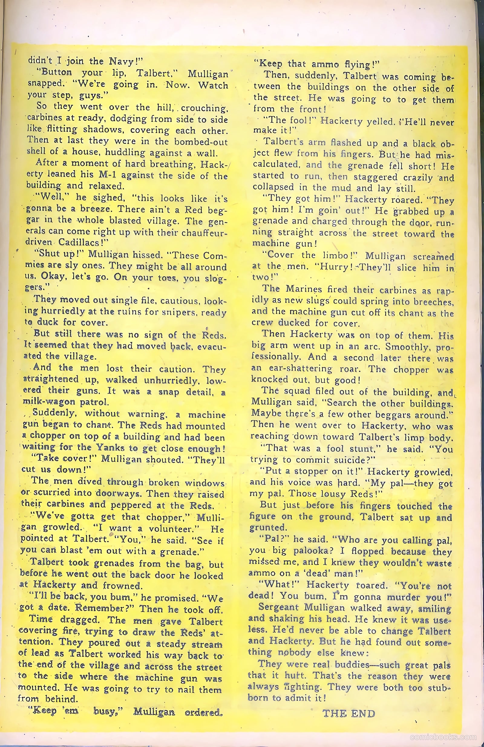 Tell It to the Marines #8 (1954) — page 23