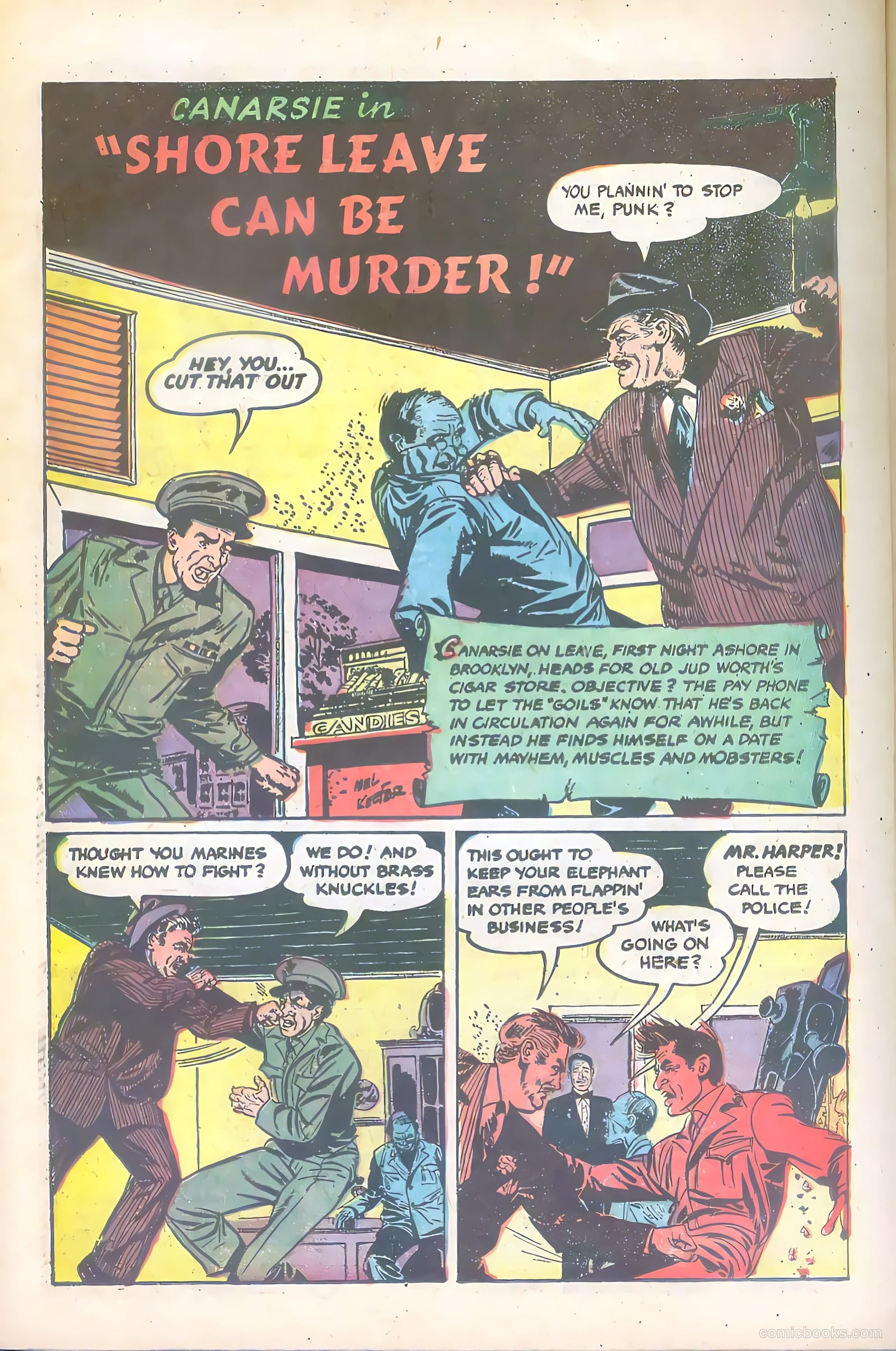Tell It to the Marines #8 (1954) — page 24