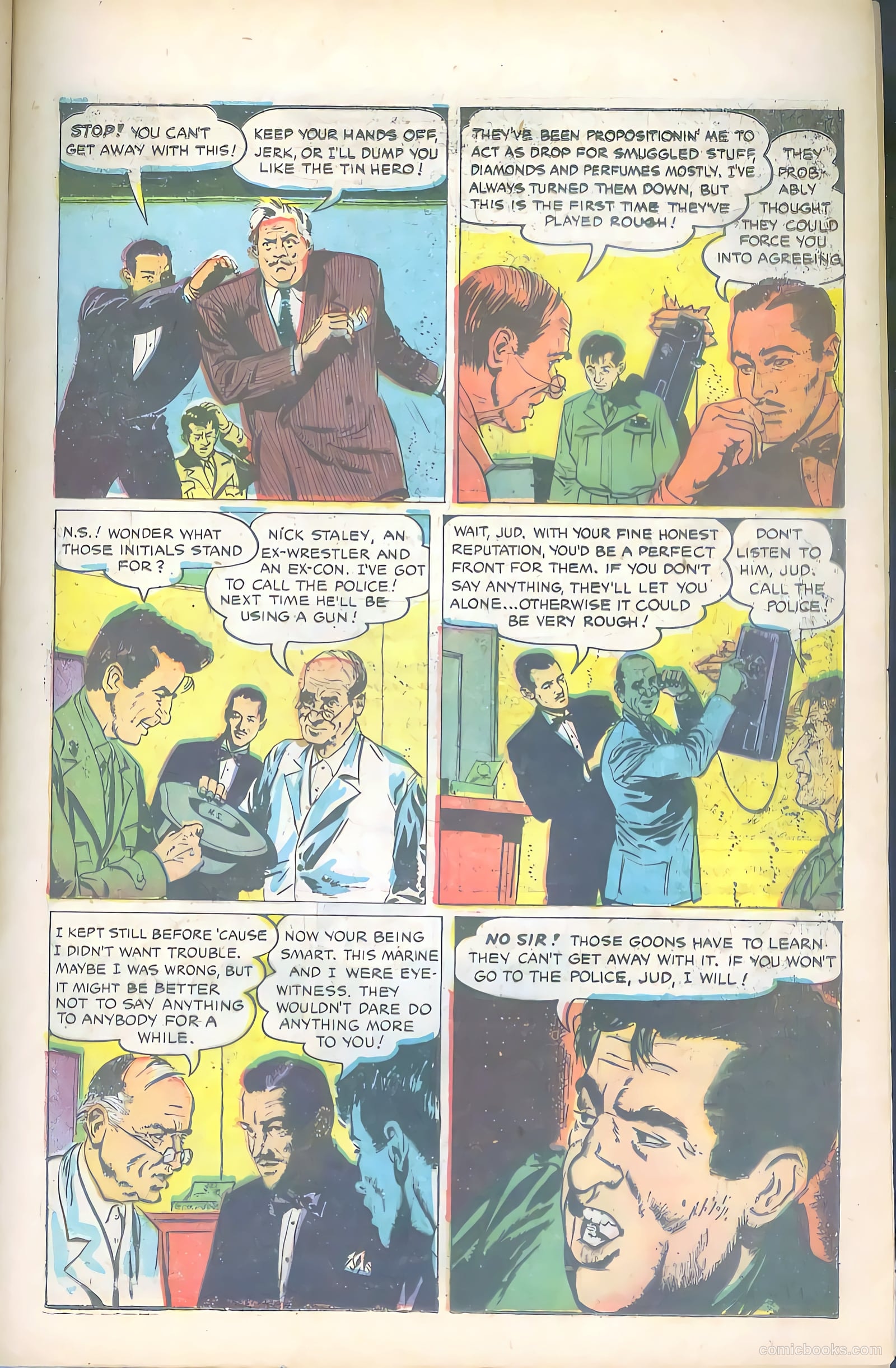 Tell It to the Marines #8 (1954) — page 25