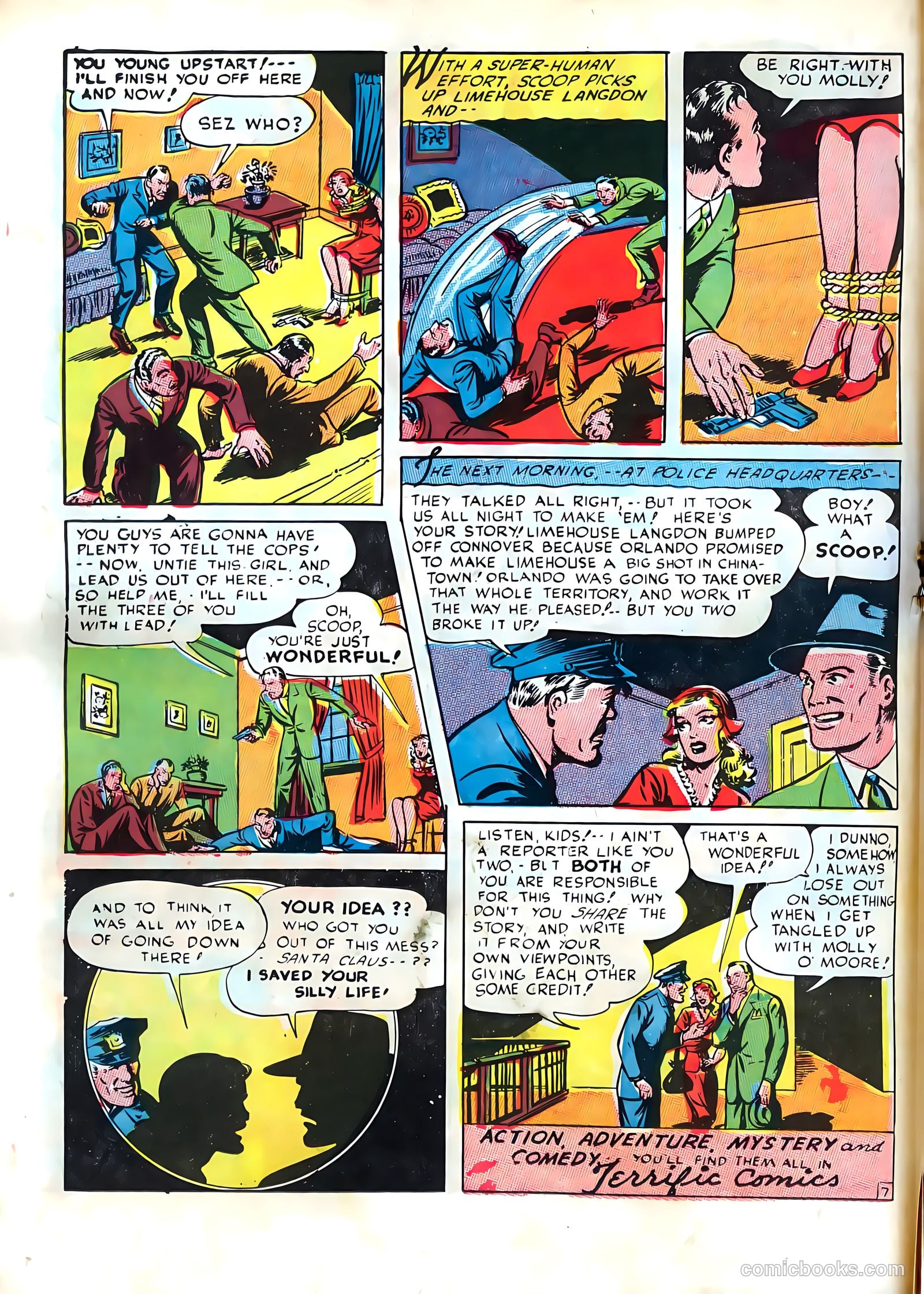 Terrific Comics #2 (1946) — page 33 of 61