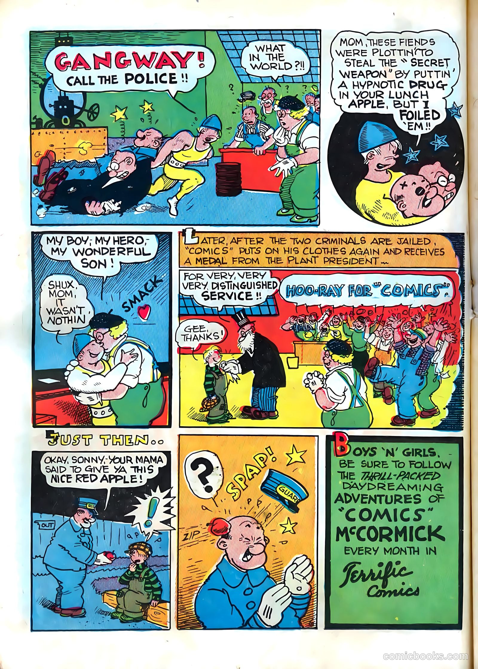 Terrific Comics #2 (1944) — page 25 of 61