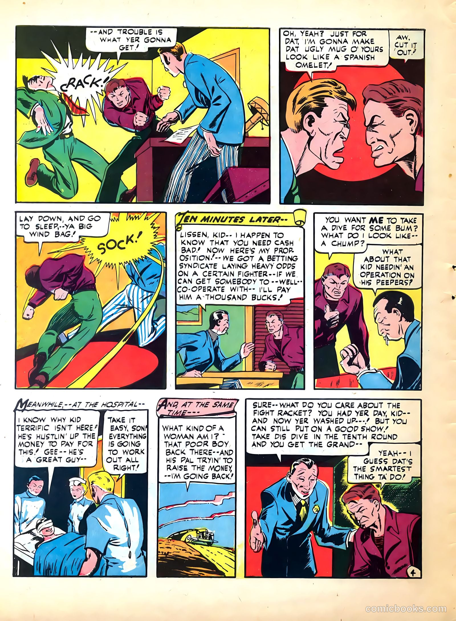 Terrific Comics #3 (1944) — page 7 of 53