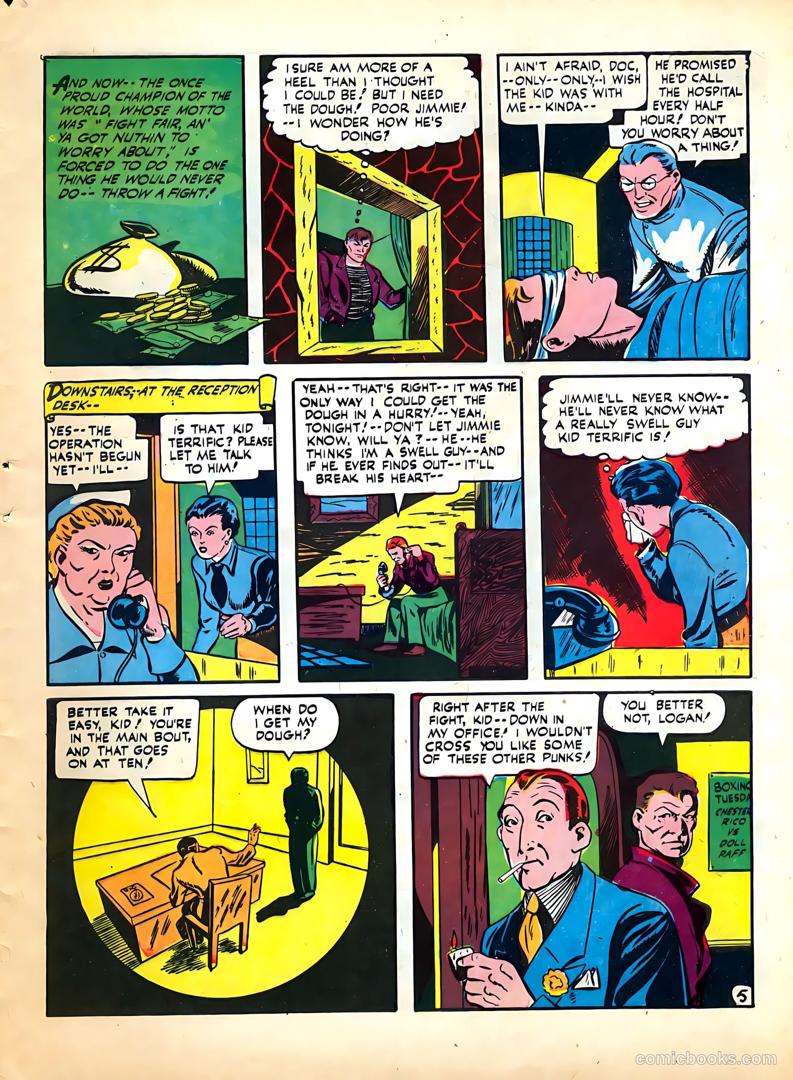 Terrific Comics #3 (1944) — page 8 of 53