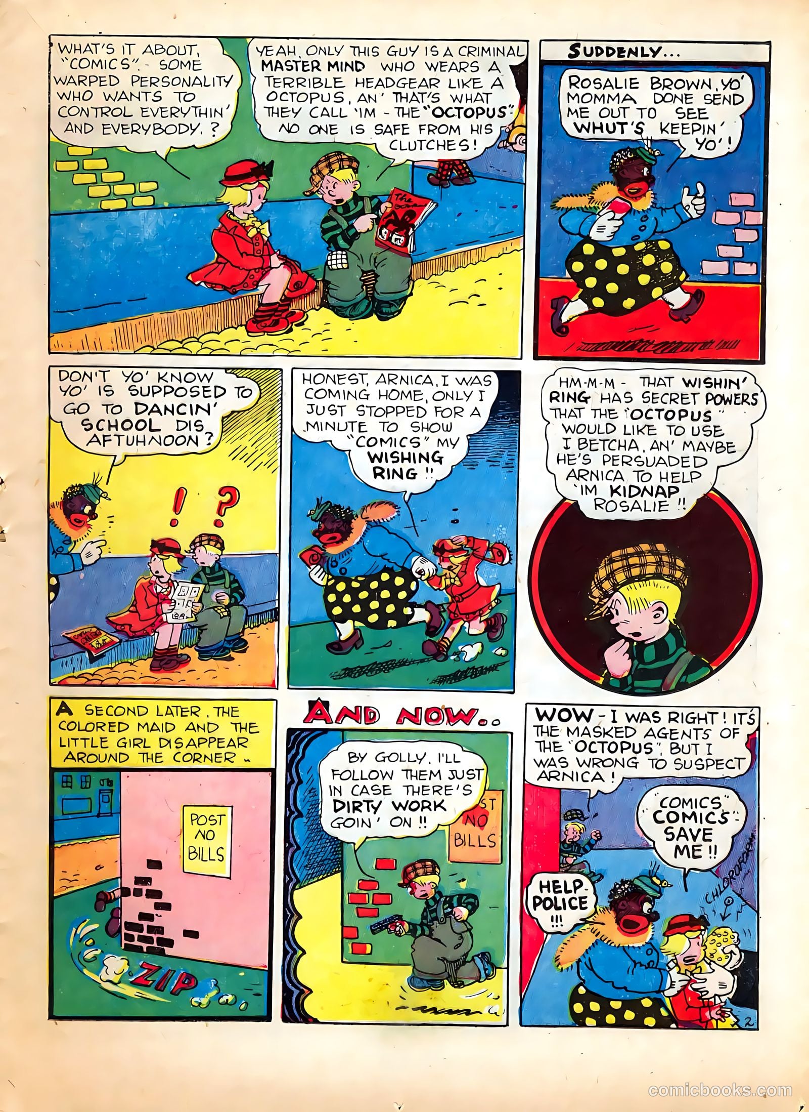 Terrific Comics #3 (1944) — page 20 of 53