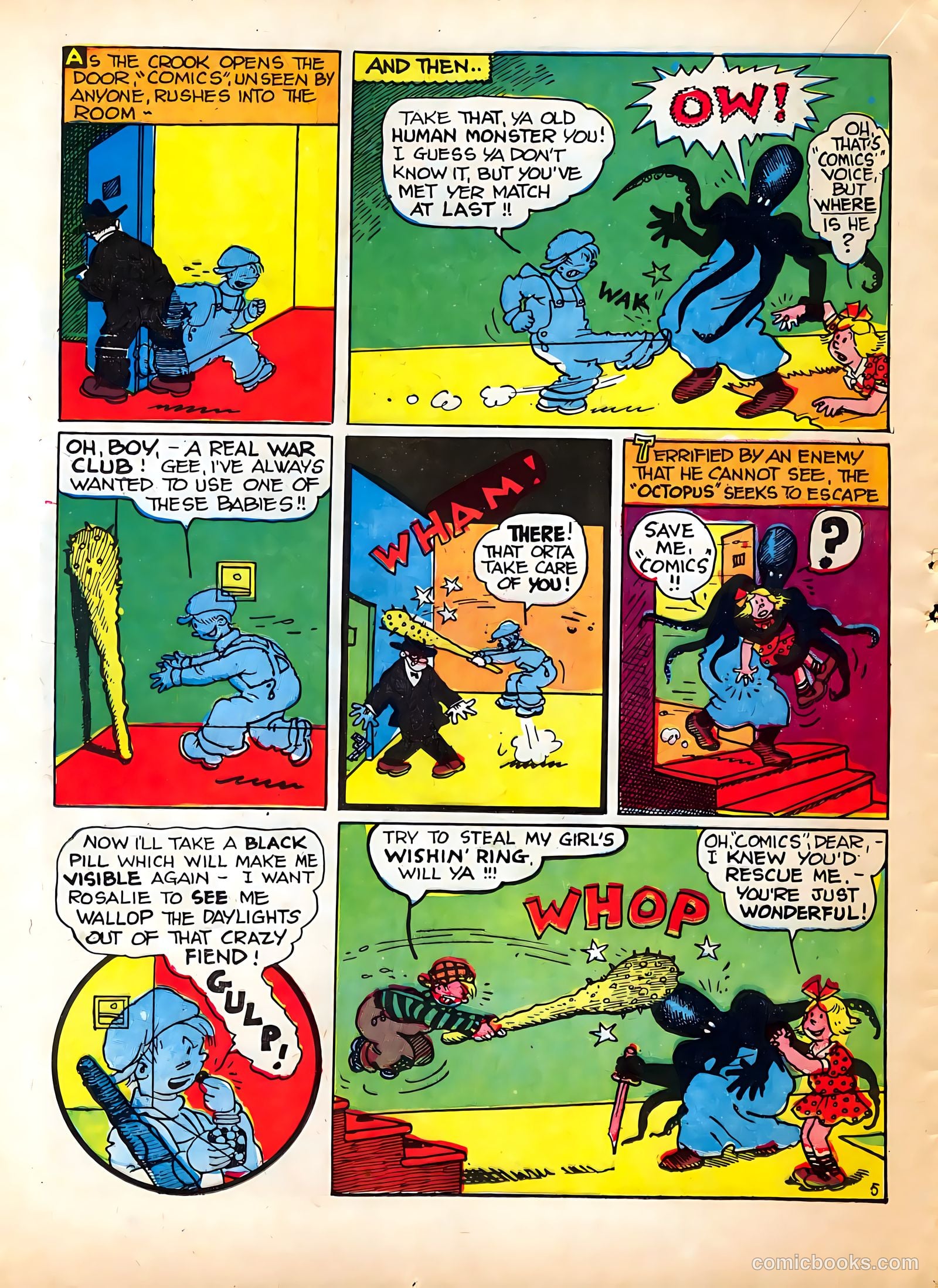 Terrific Comics #3 (1944) — page 23 of 53