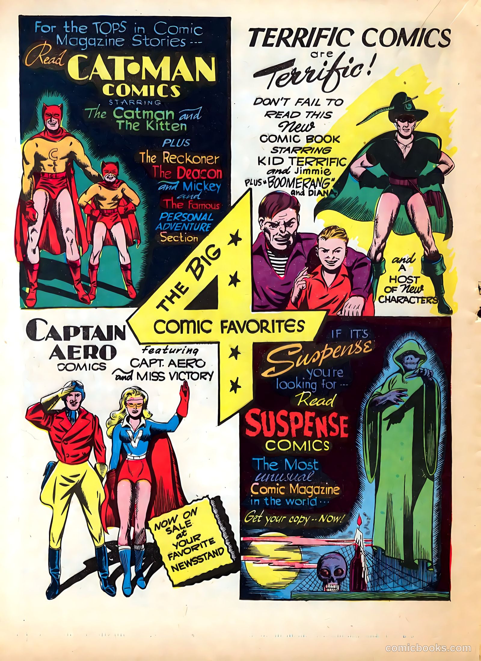 Terrific Comics #3 (1944) — page 25 of 53