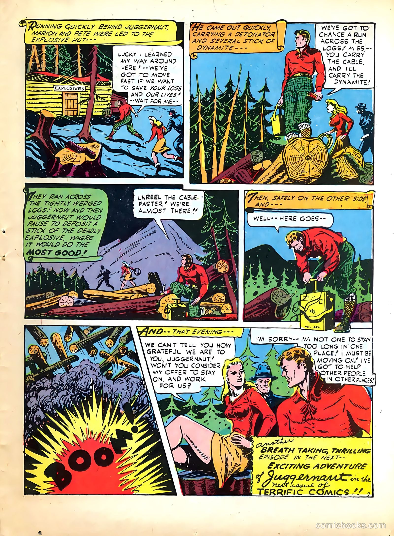 Terrific Comics #3 (1946) — page 17 of 53