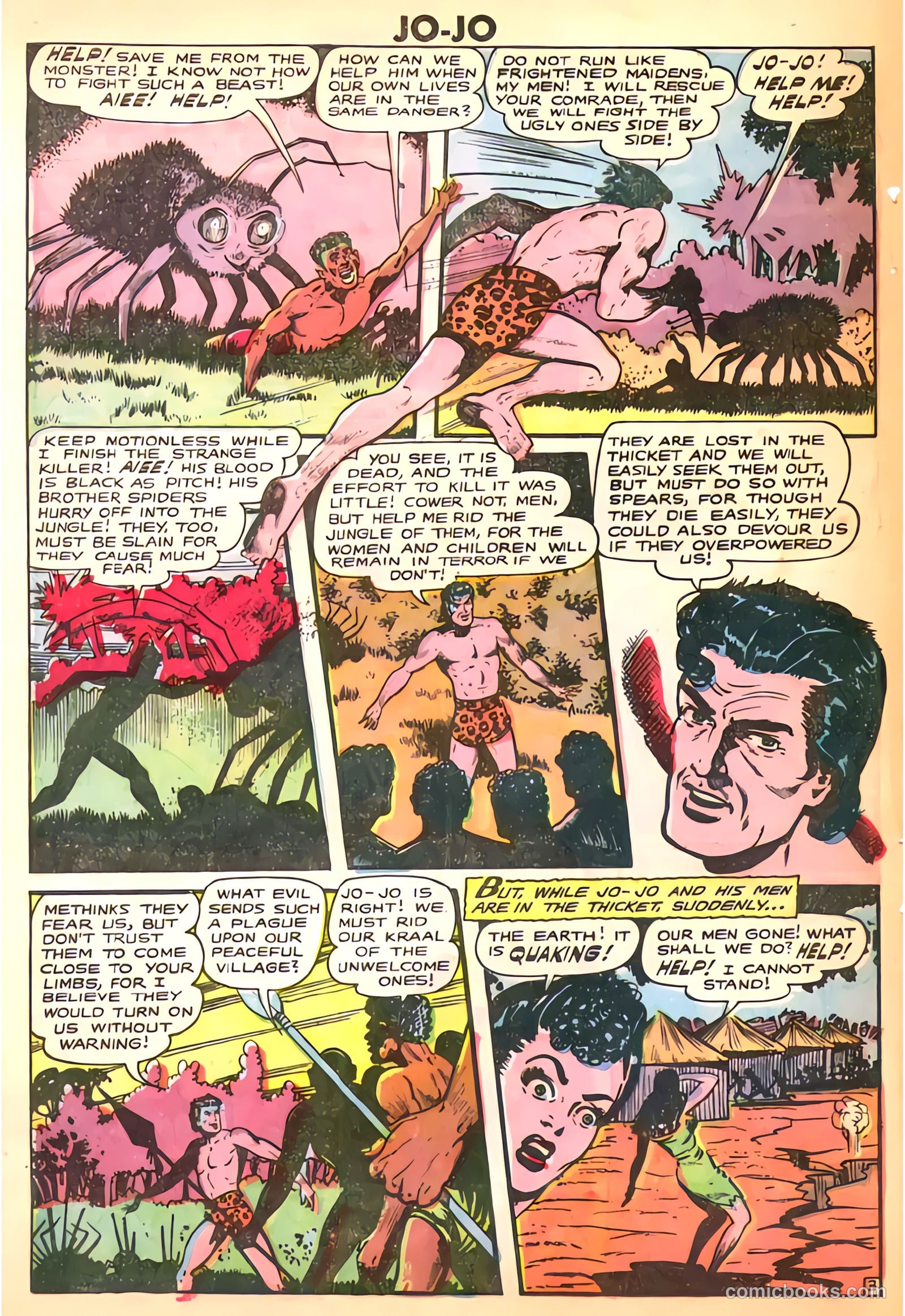 Terrors of the Jungle #18 (1952) — page 4 of 34