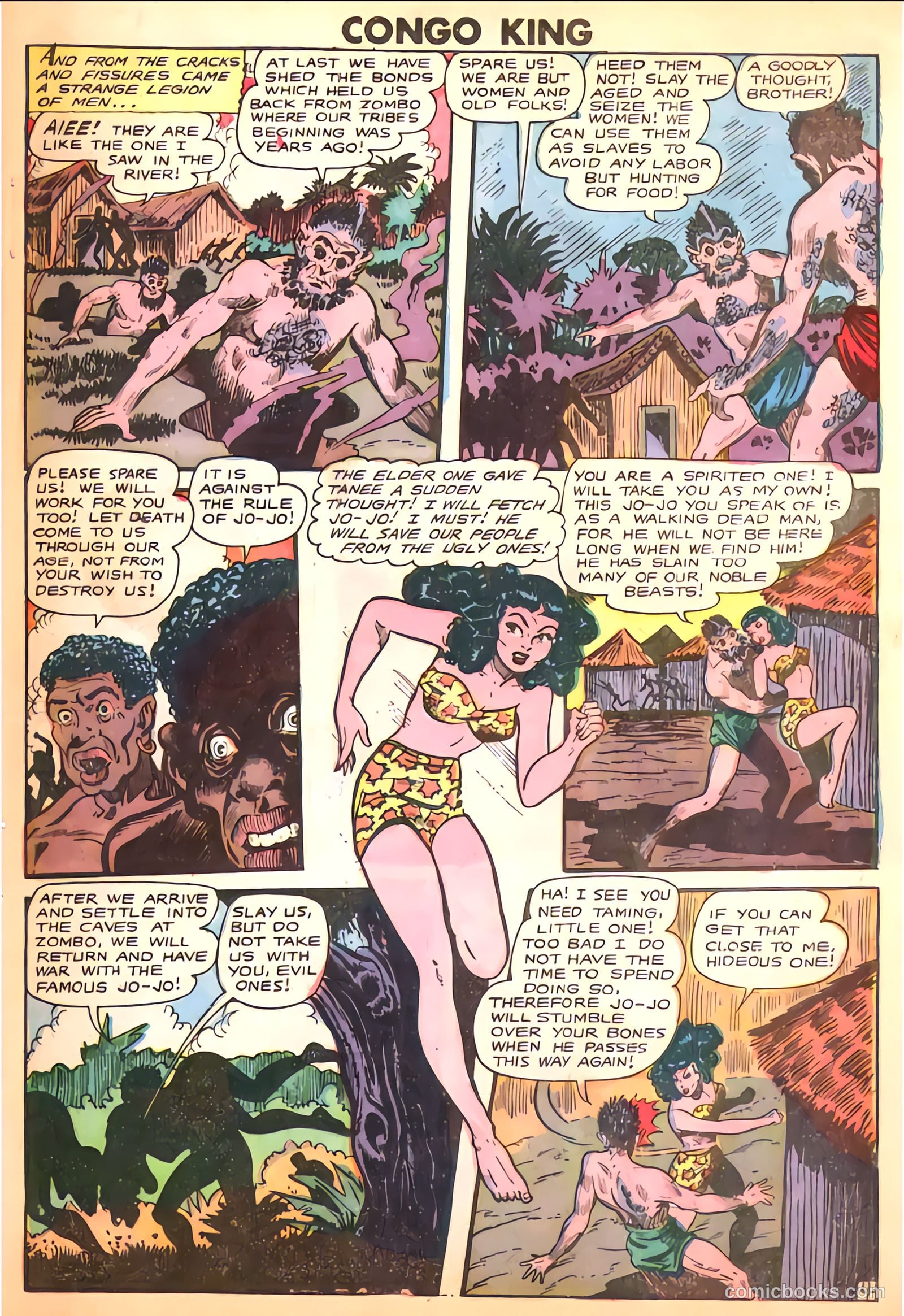 Terrors of the Jungle #18 (1952) — page 5 of 34