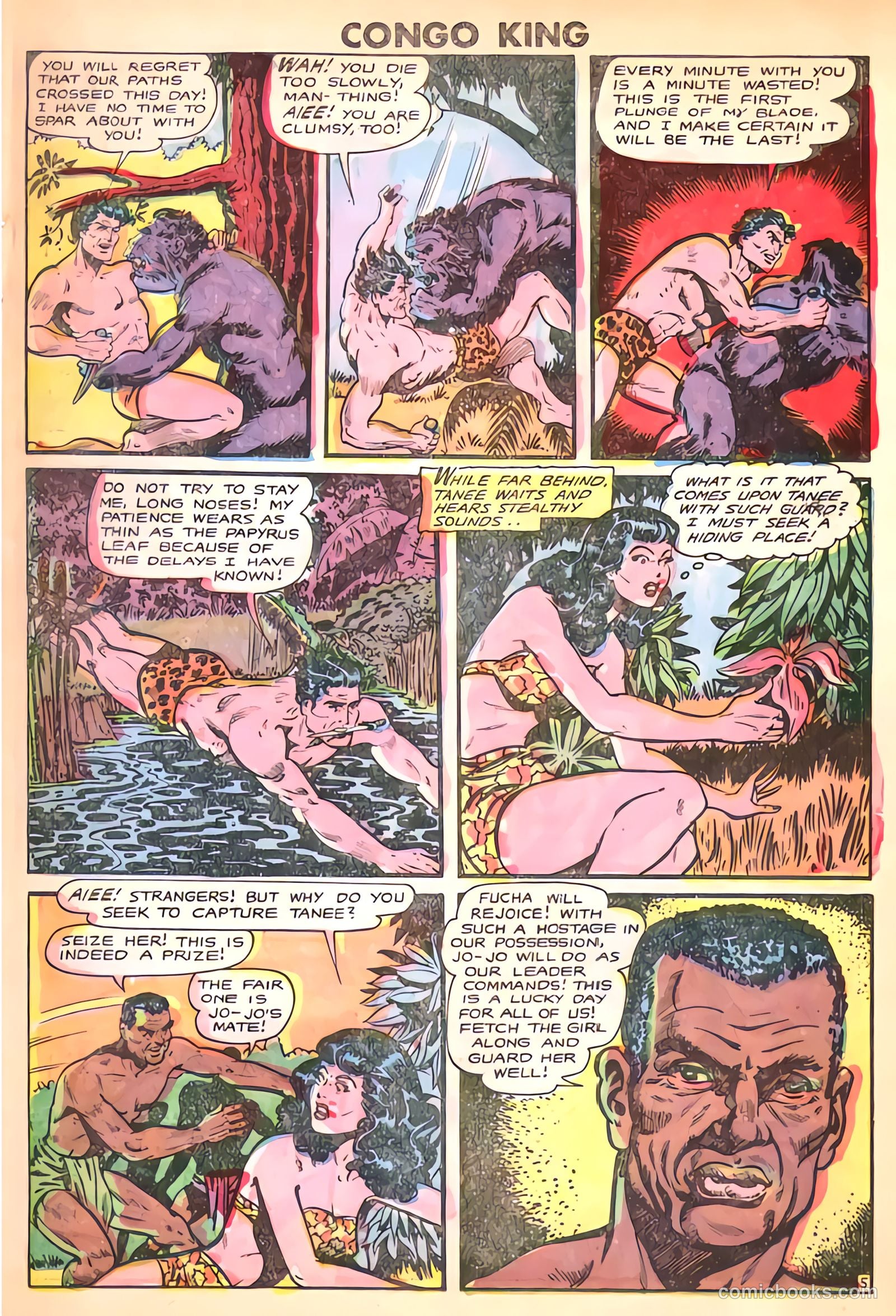 Terrors of the Jungle #18 (1952) — page 15 of 34