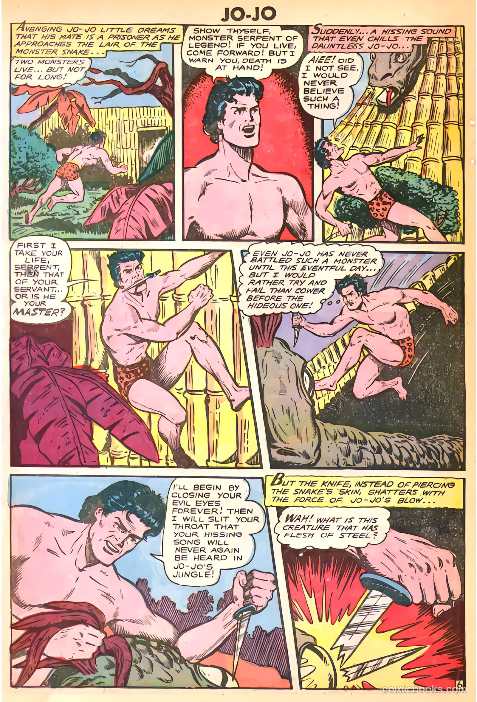 Terrors of the Jungle #18 (1952) — page 16 of 34