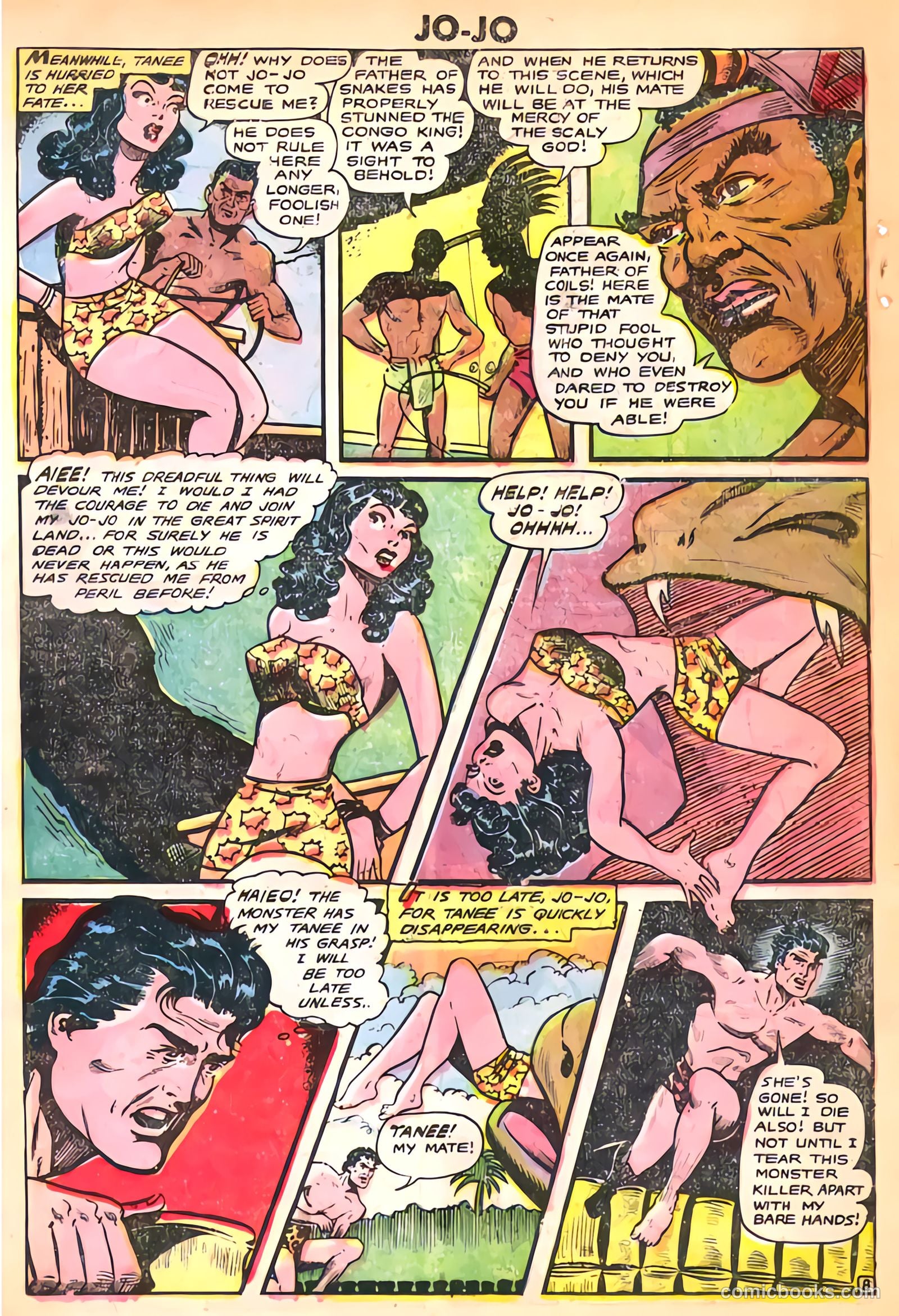 Terrors of the Jungle #18 (1952) — page 18 of 34