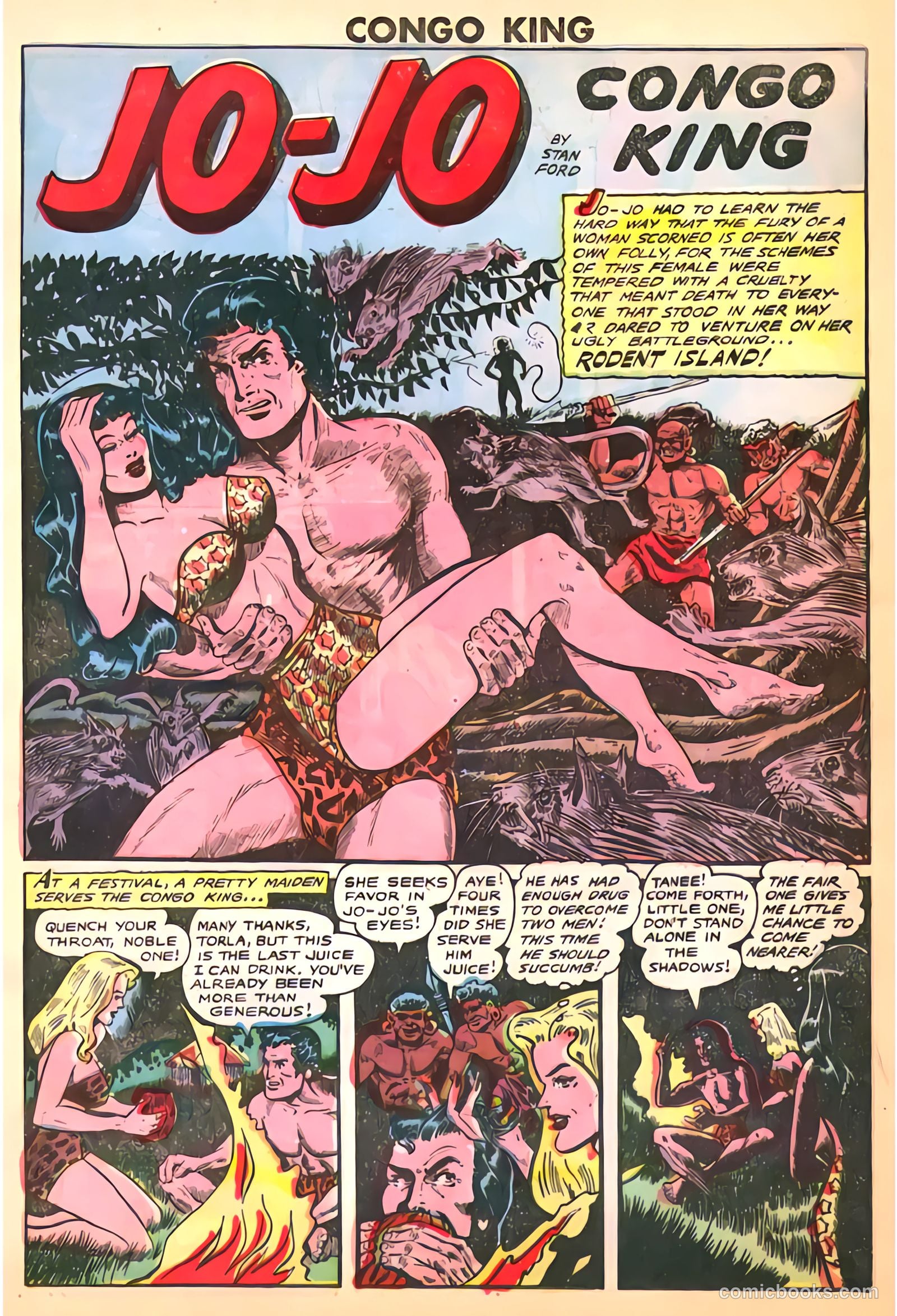 Terrors of the Jungle #18 (1952) — page 25 of 34