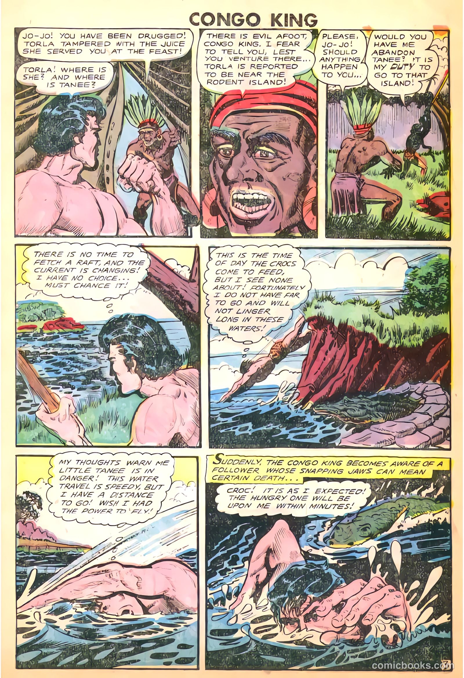 Terrors of the Jungle #18 (1952) — page 27 of 34