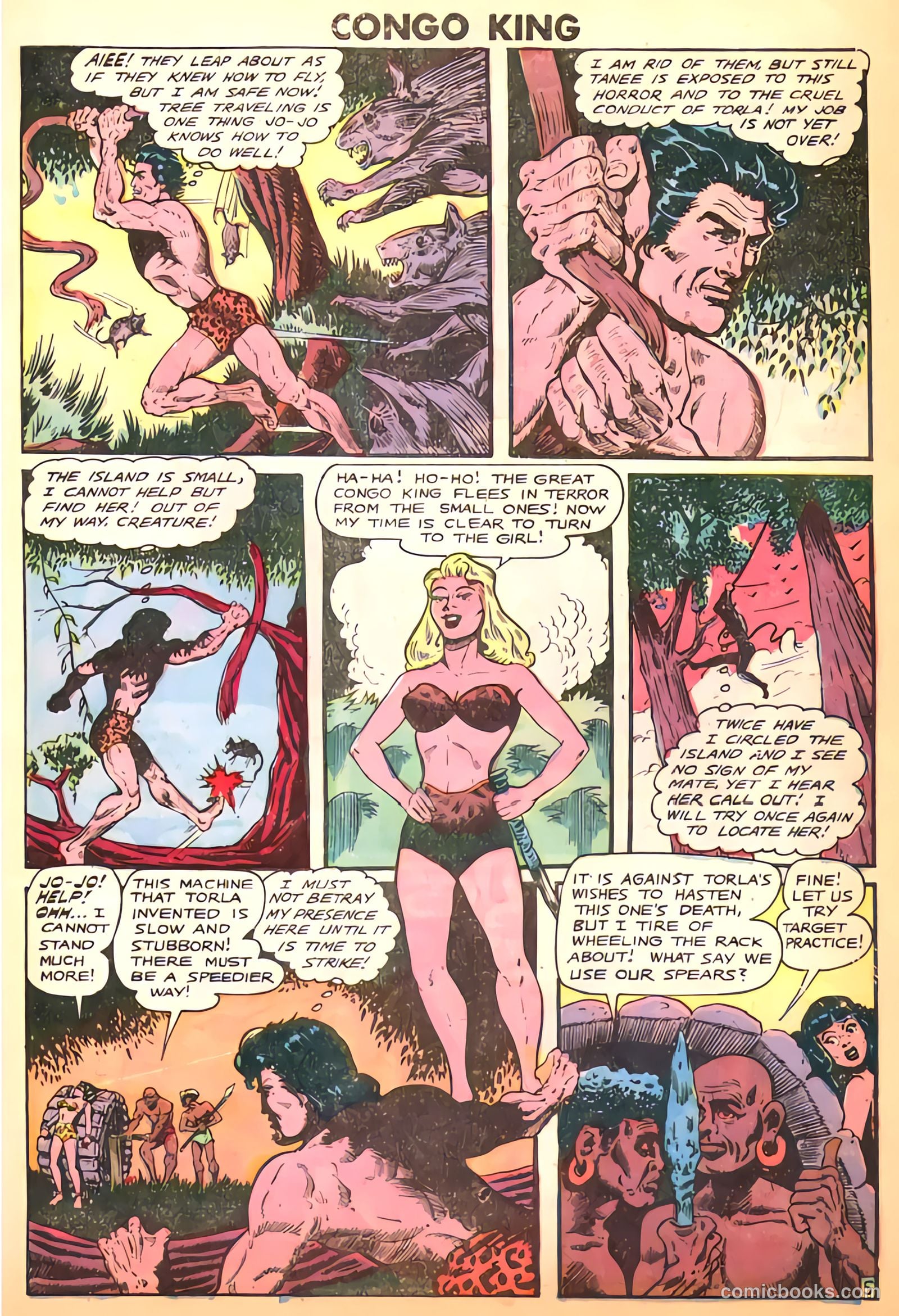 Terrors of the Jungle #18 (1952) — page 29 of 34