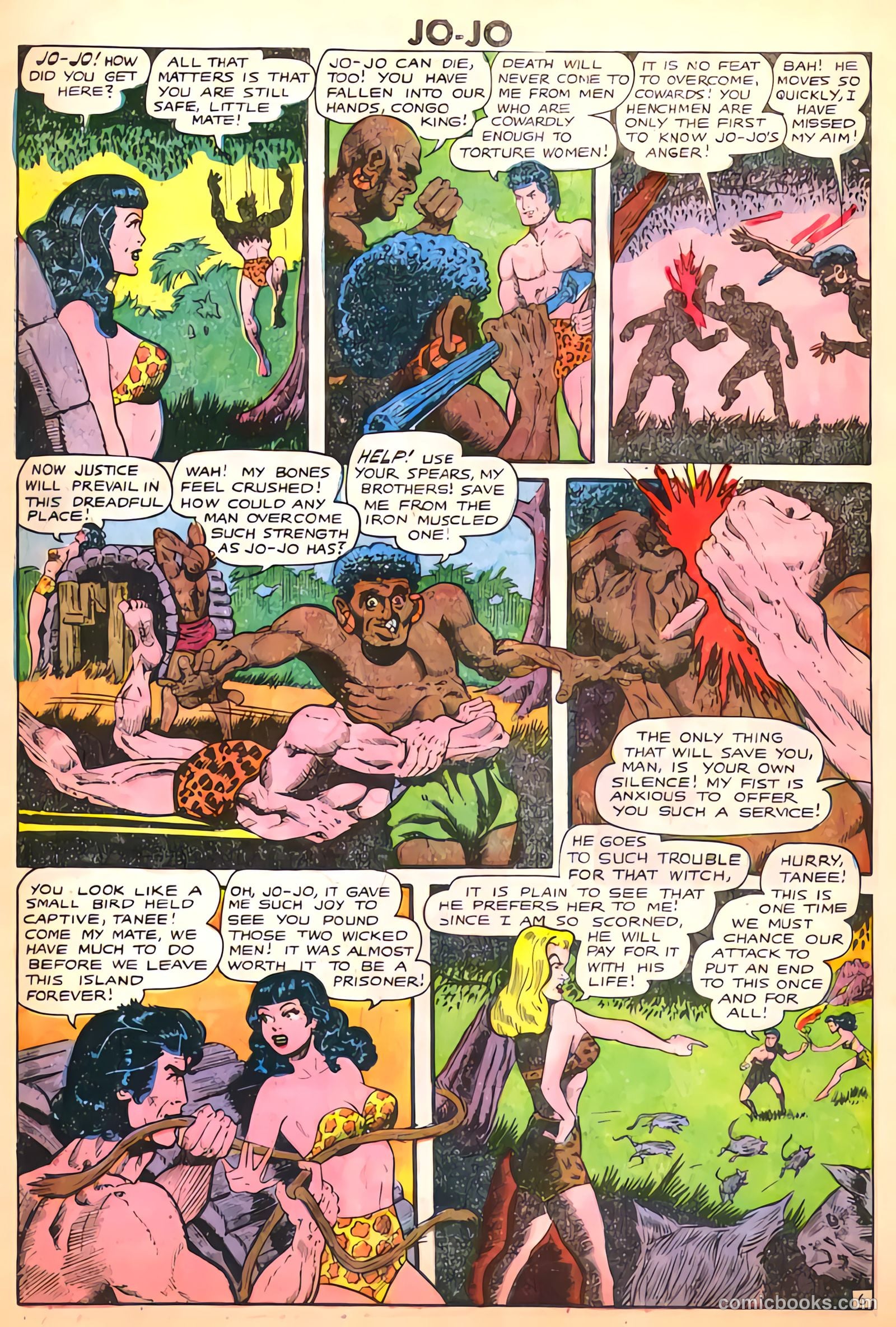 Terrors of the Jungle #18 (1952) — page 30 of 34