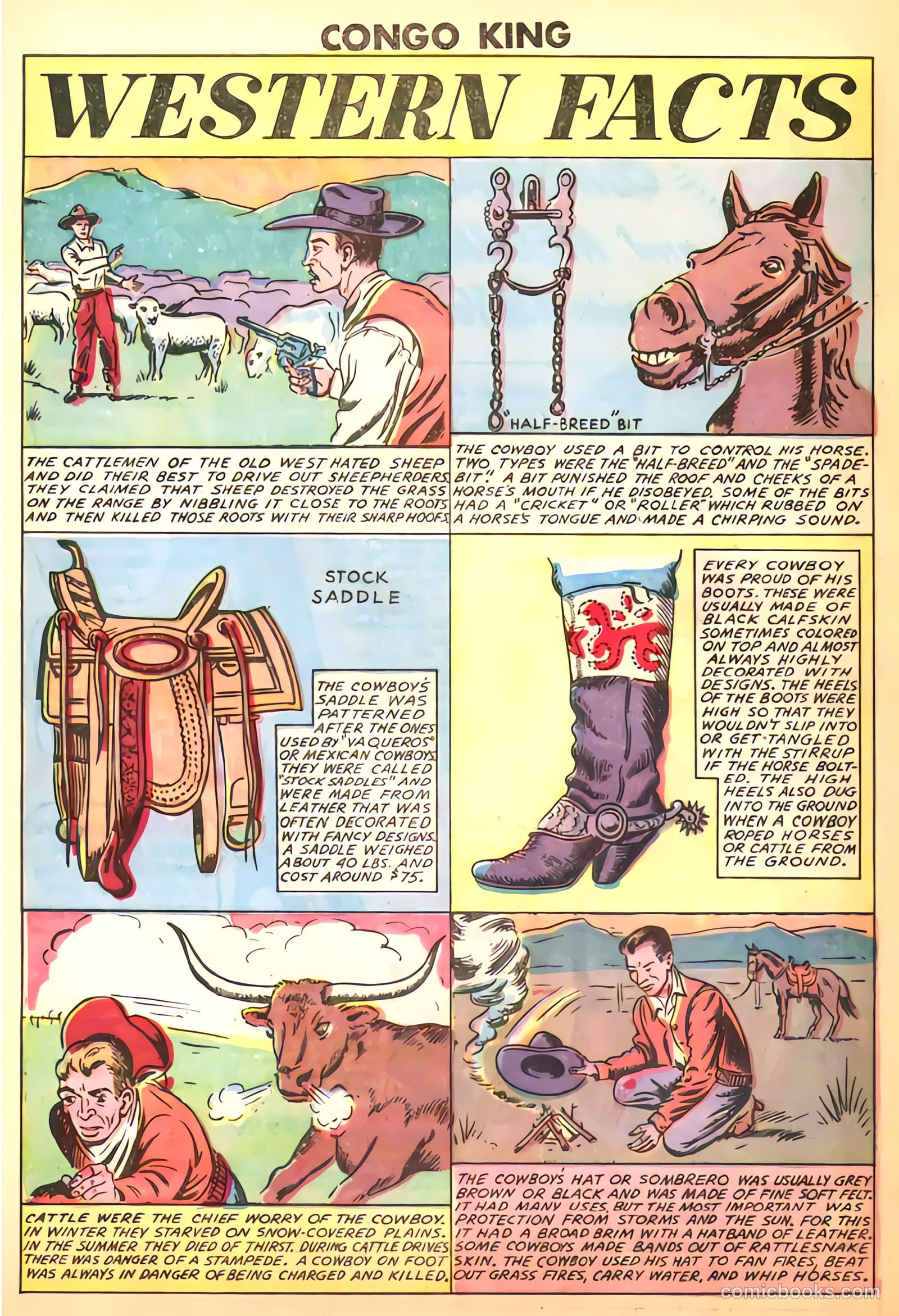 Terrors of the Jungle #18 (1952) — page 33 of 34
