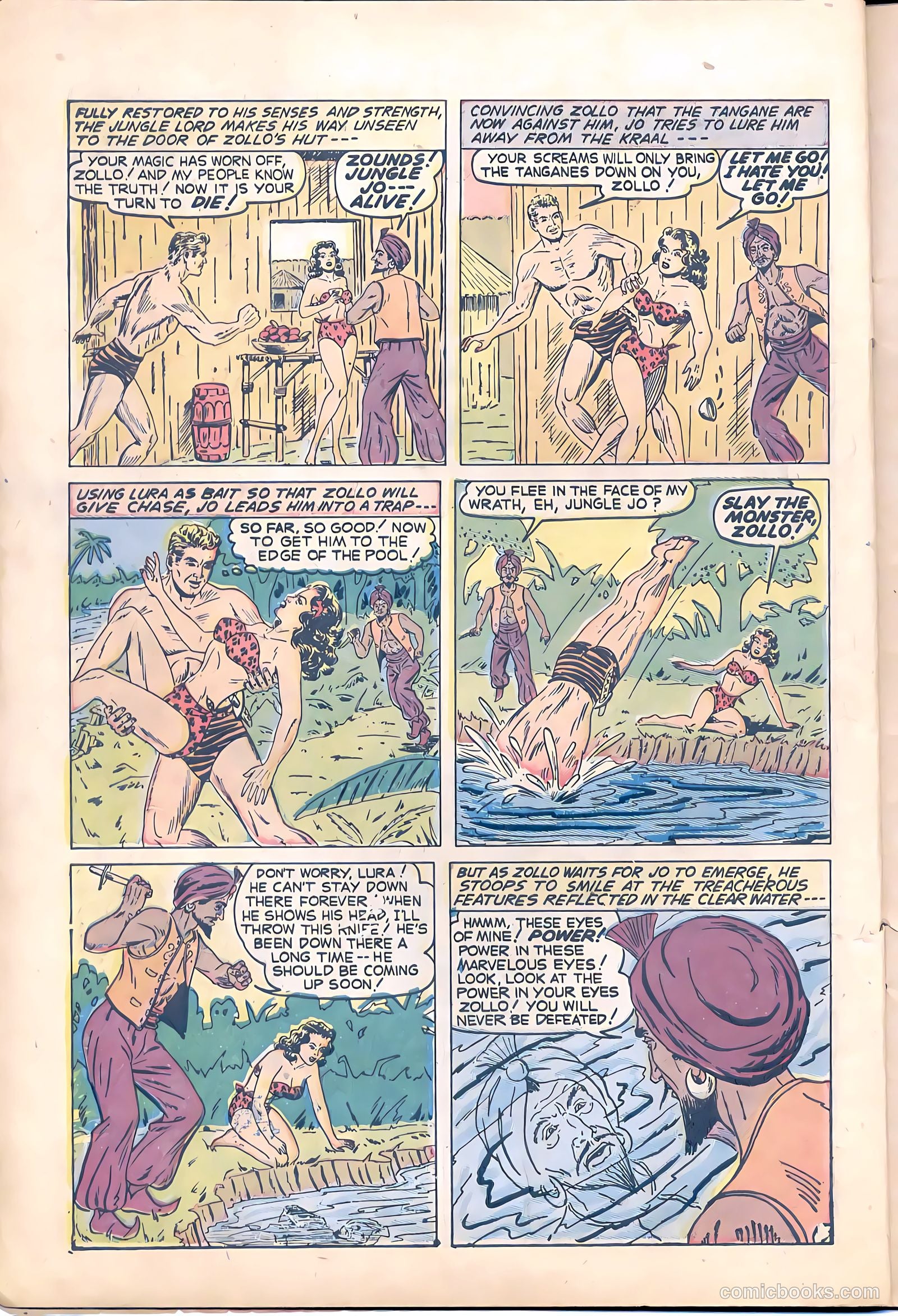 Terrors of the Jungle #21 (1953) — page 10