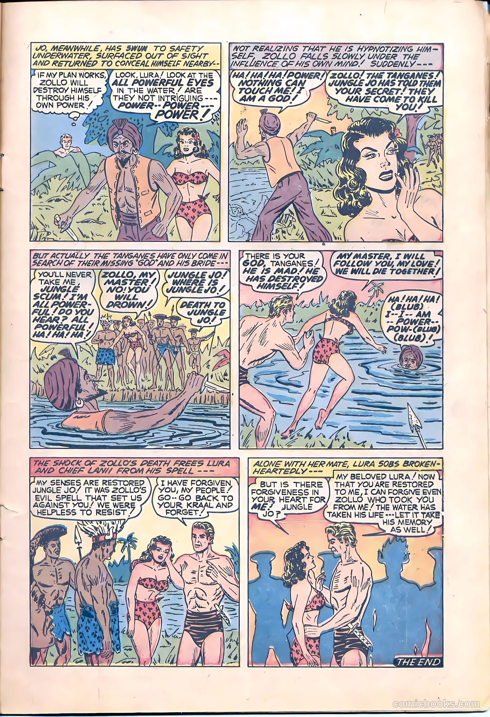 Terrors of the Jungle #21 (1953) — page 11