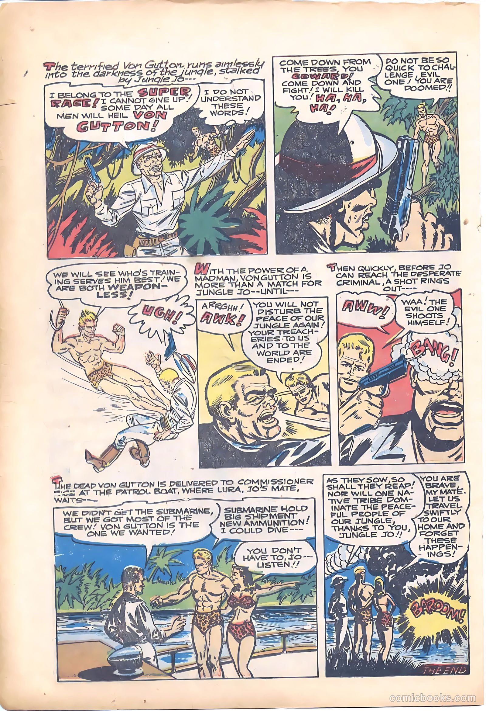 Terrors of the Jungle #21 (1953) — page 20