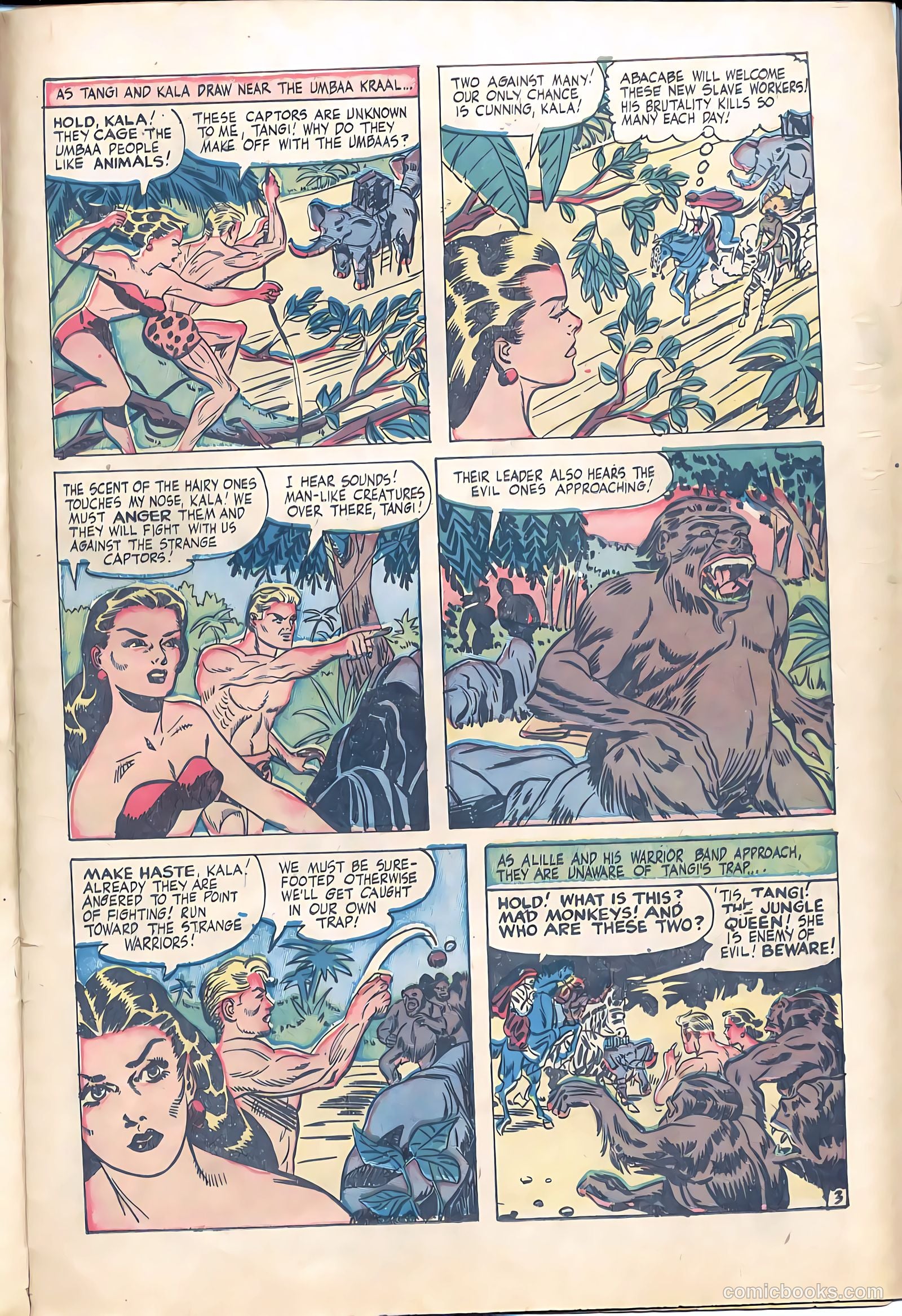 Terrors of the Jungle #21 (1953) — page 25