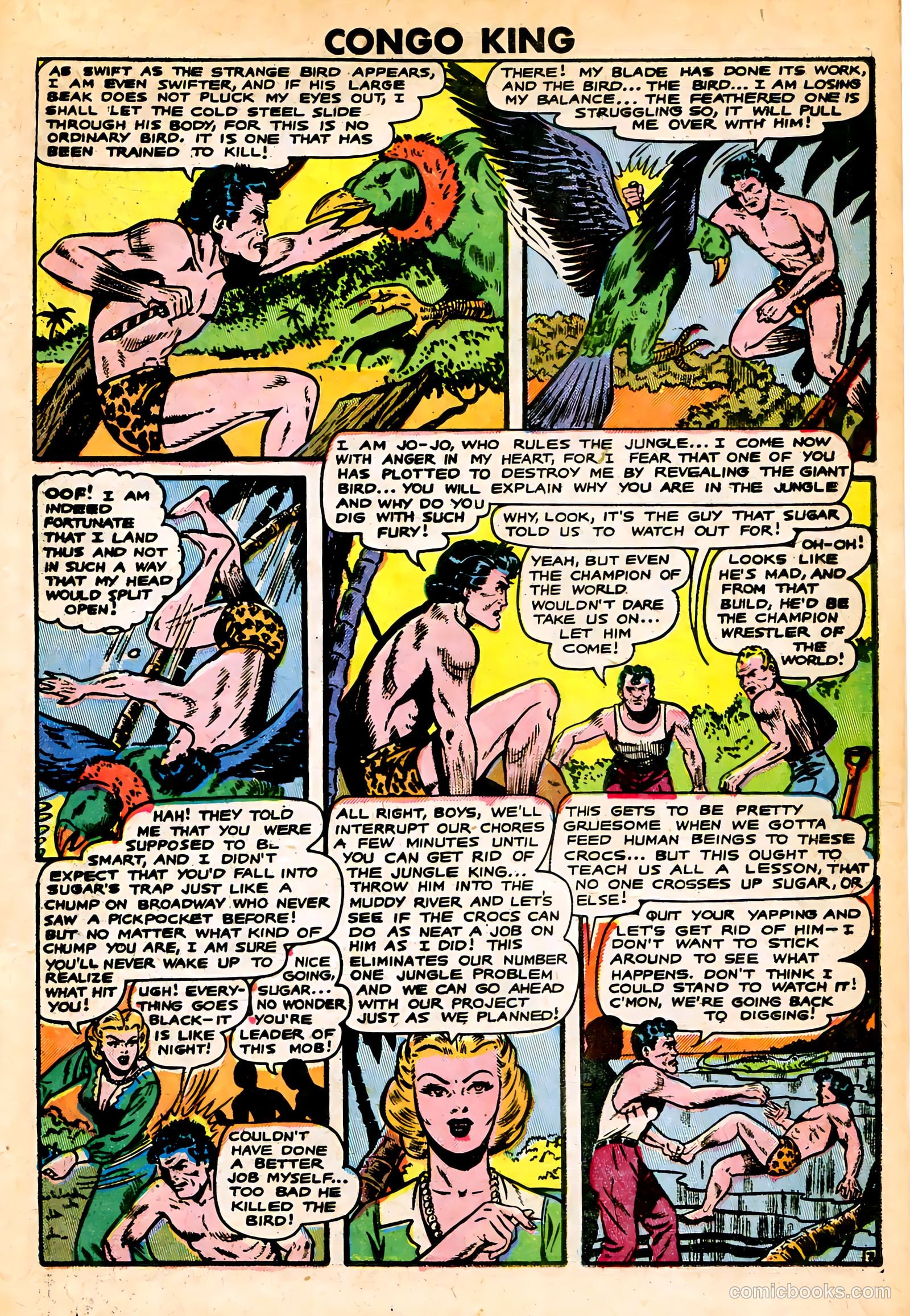 Terrors of the Jungle #8 (1954) — page 5 of 25